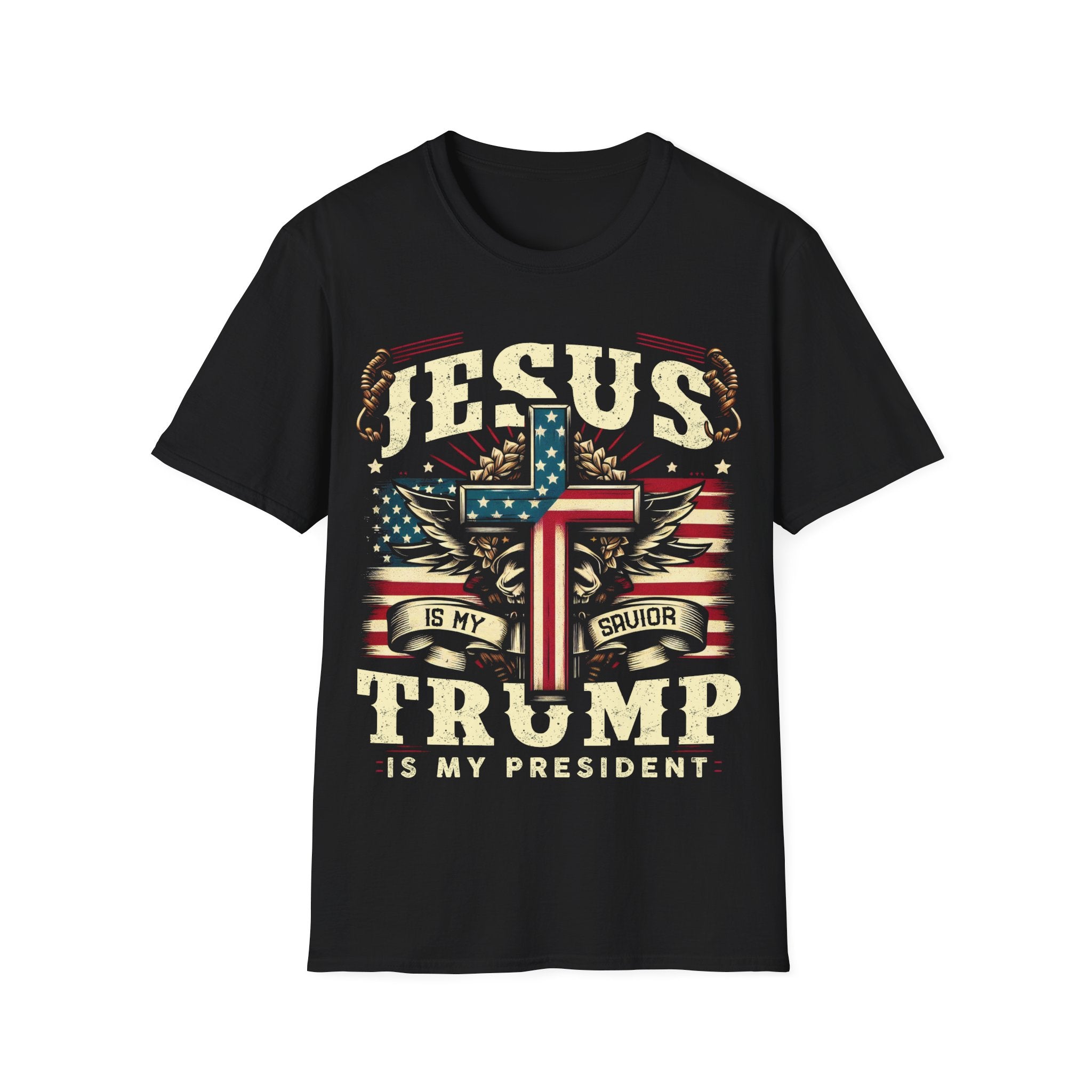 Jesus Is My Savior, Trump Is My President T-Shirt