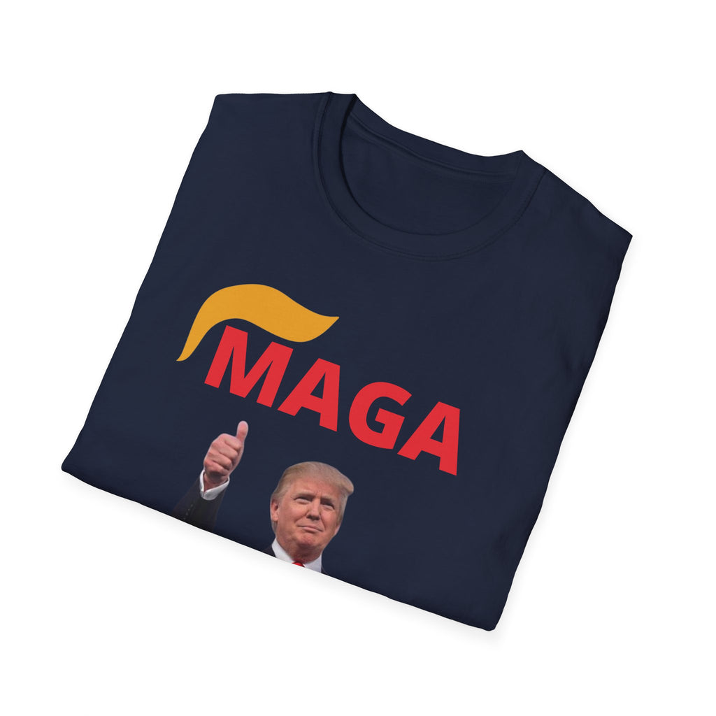 MAGA Thumbs-Up T-Shirt — "THANK GOD!" Political Statement Tee