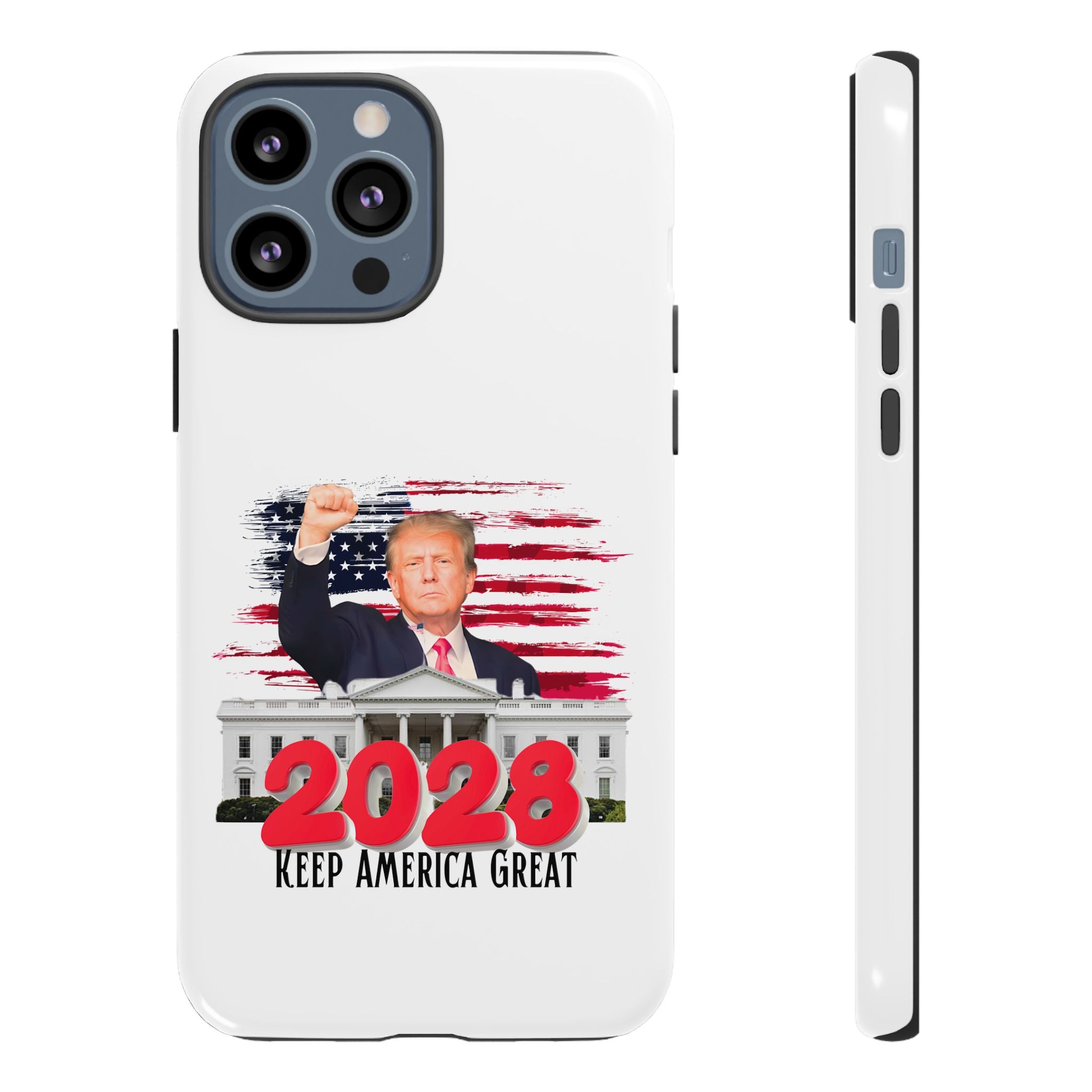 2028 Keep America Great Phone Case | Patriotic Trump Design