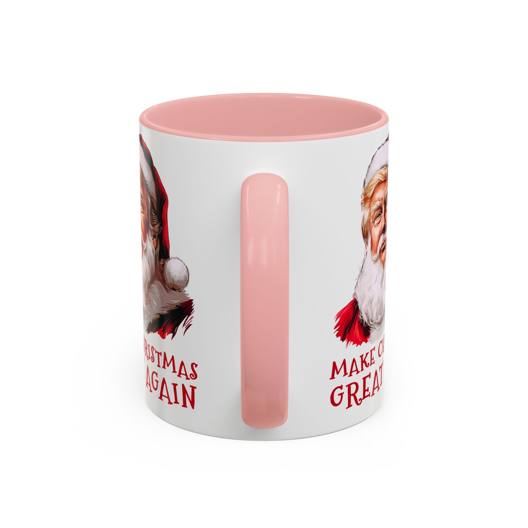 Make Christmas Great Again Mug | Accent Coffee Mug #Trump