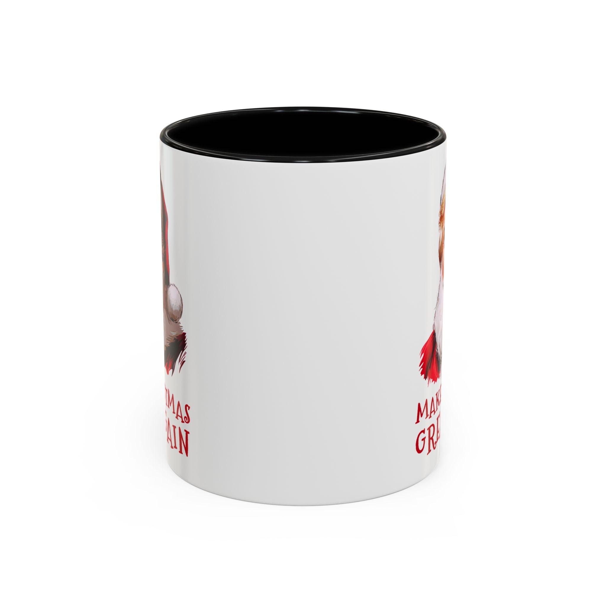 Make Christmas Great Again Mug | Accent Coffee Mug #Trump
