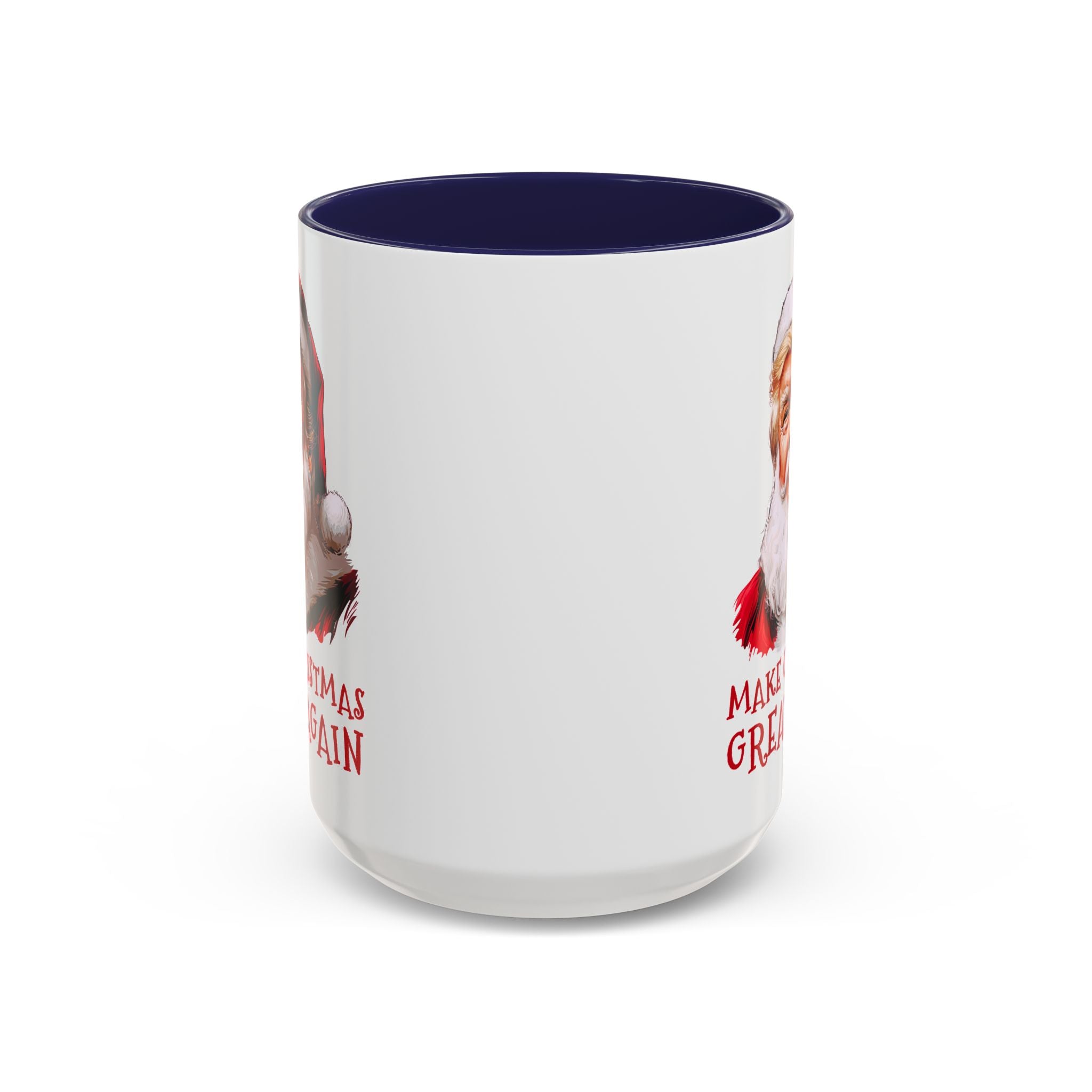 Make Christmas Great Again Mug | Accent Coffee Mug #Trump