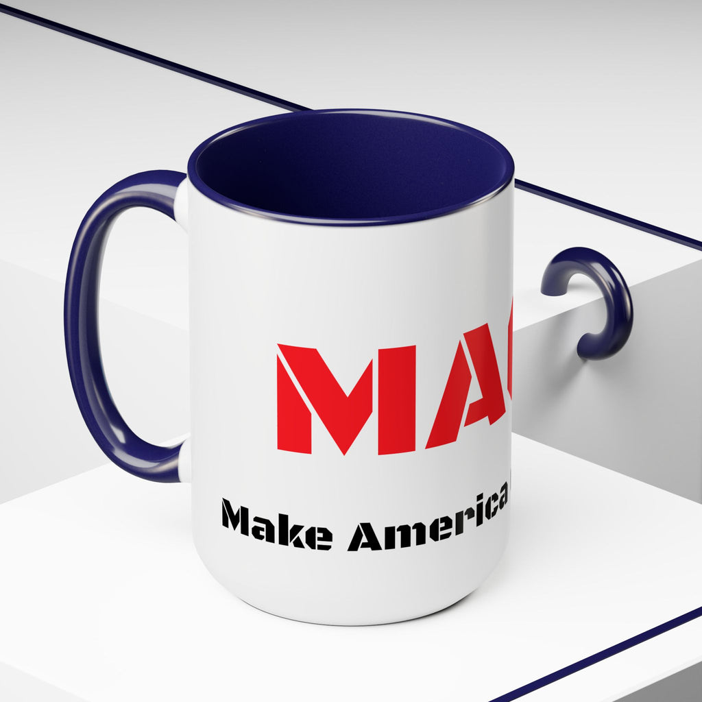MAGA Two-Tone Coffee Mugs, 15oz