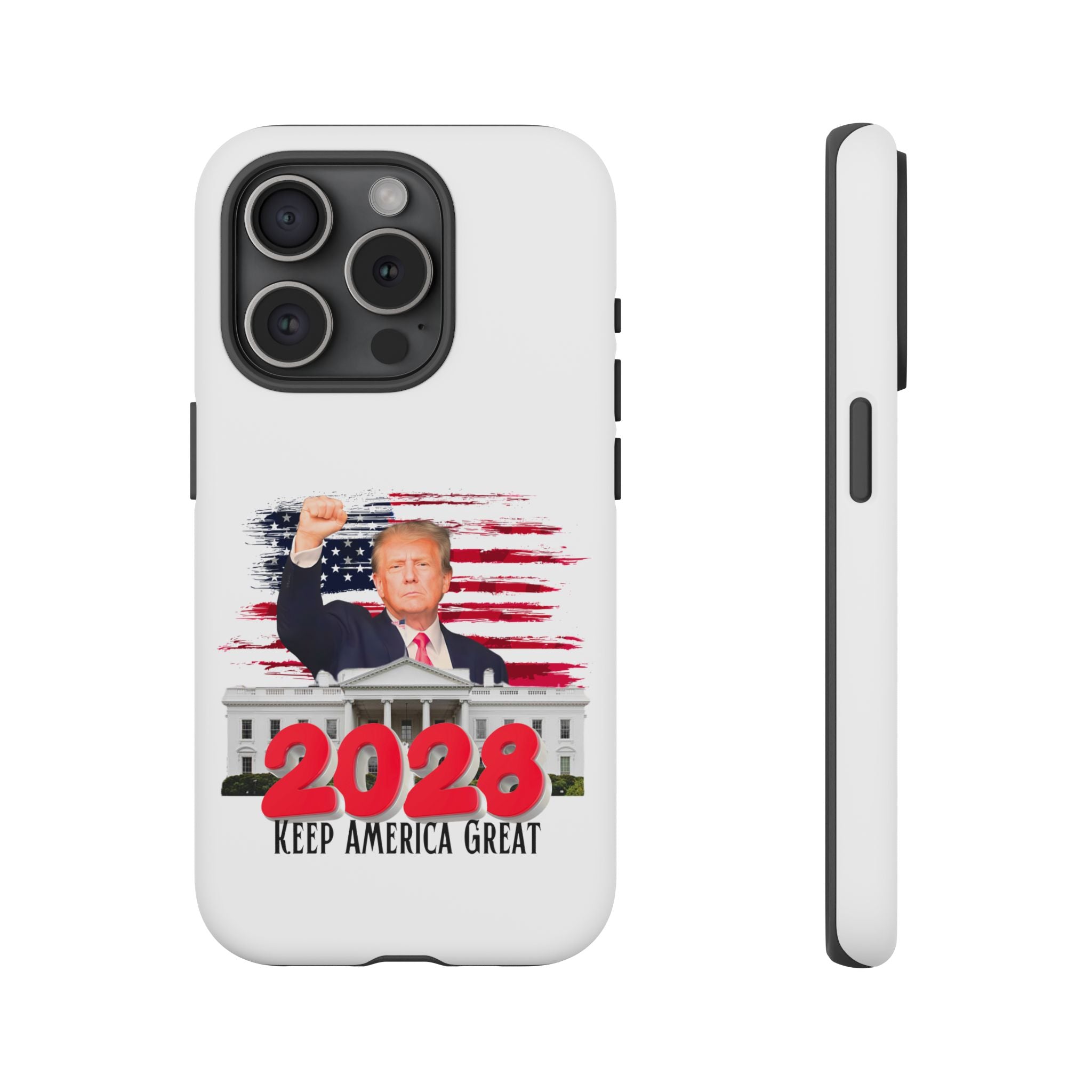 2028 Keep America Great Phone Case | Patriotic Trump Design