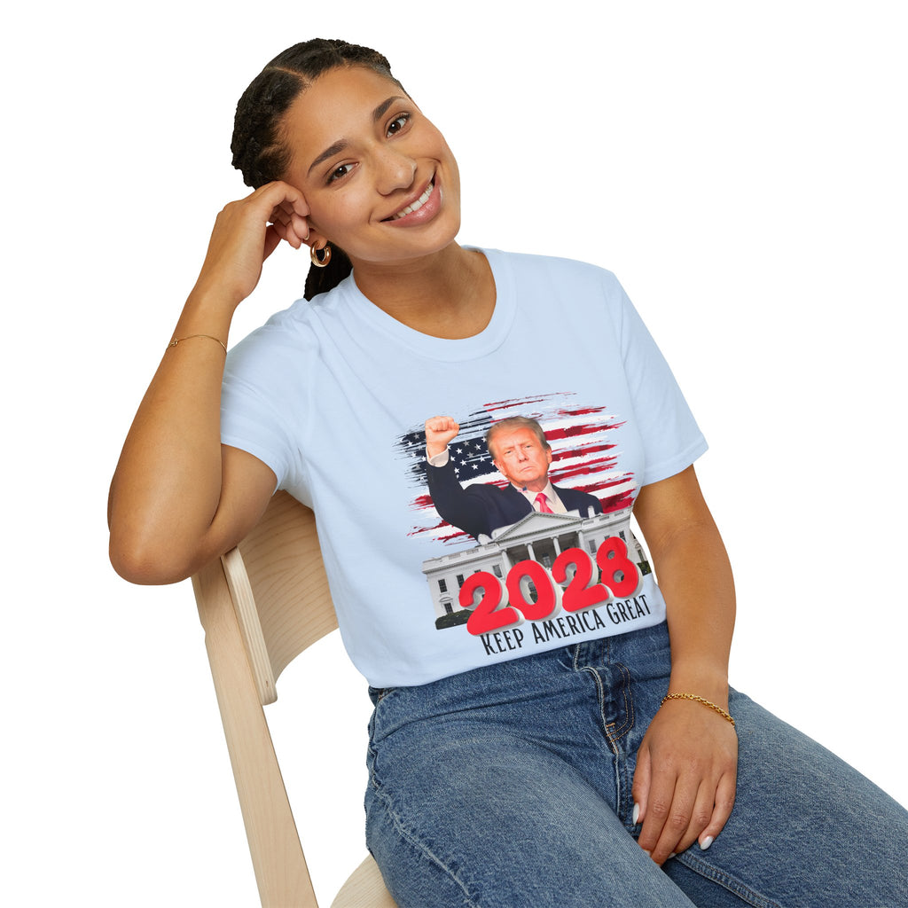 2028 Keep America Great T-Shirt | Patriotic Election Design #Trump
