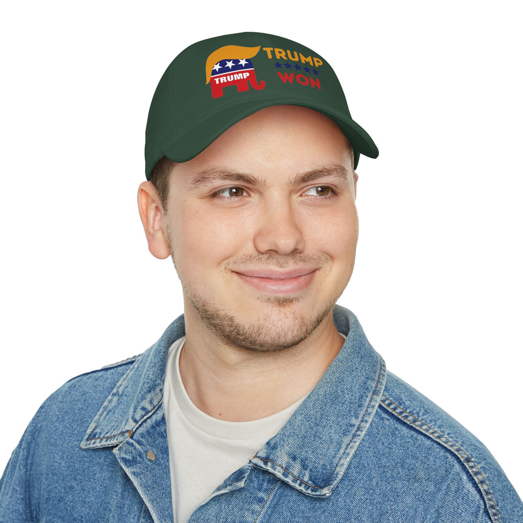 Trump Won Republican Elephant Baseball Cap