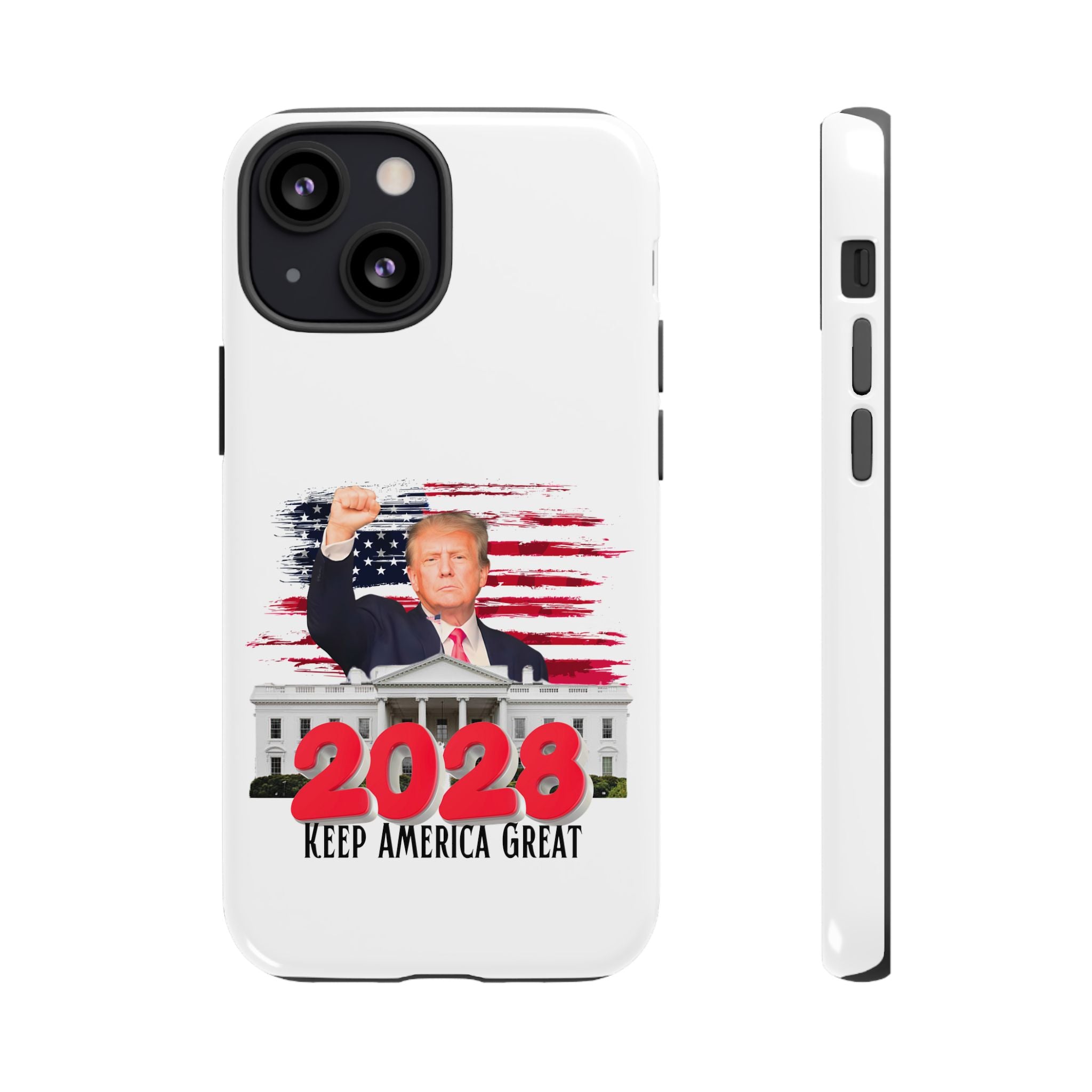 2028 Keep America Great Phone Case | Patriotic Trump Design