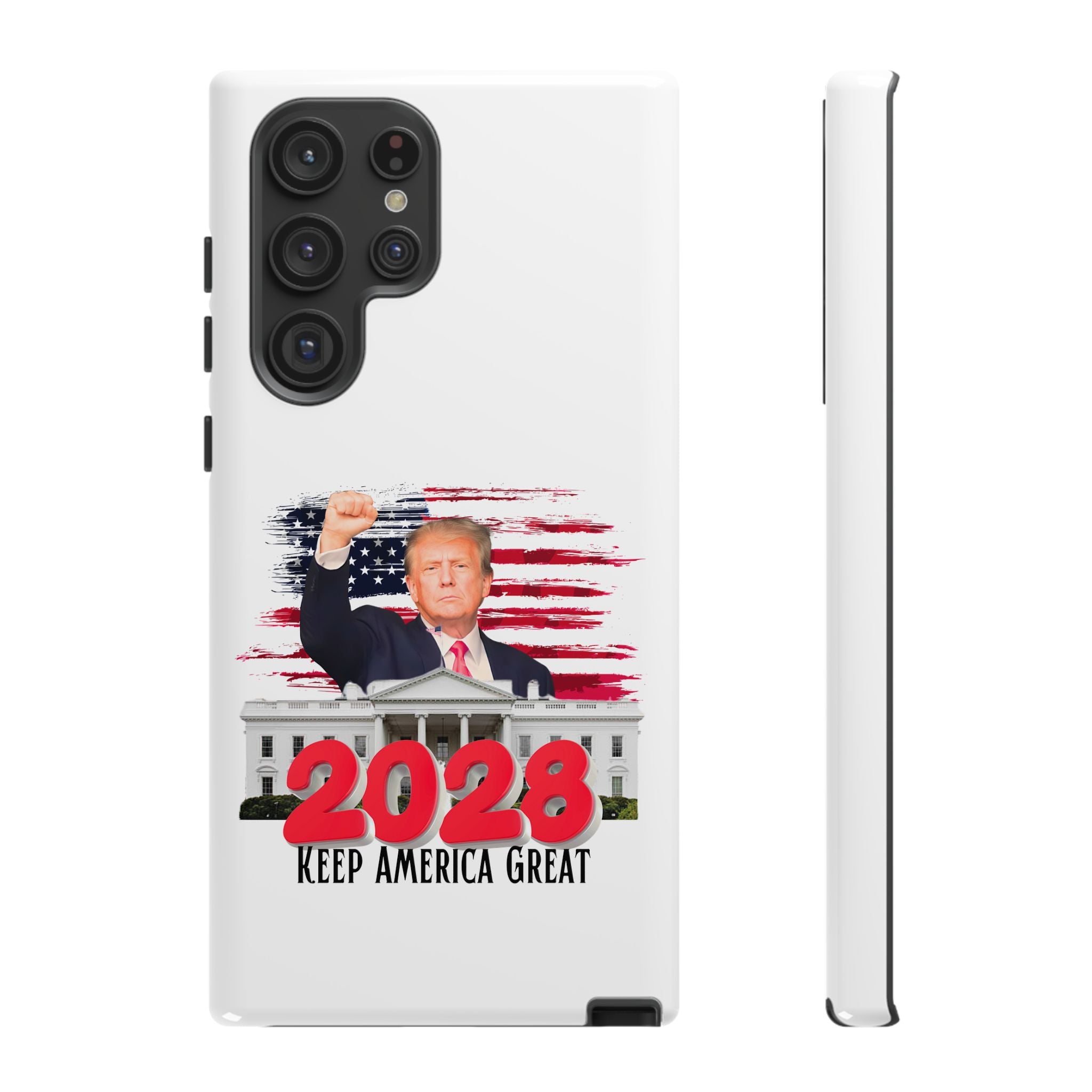 2028 Keep America Great Phone Case | Patriotic Trump Design
