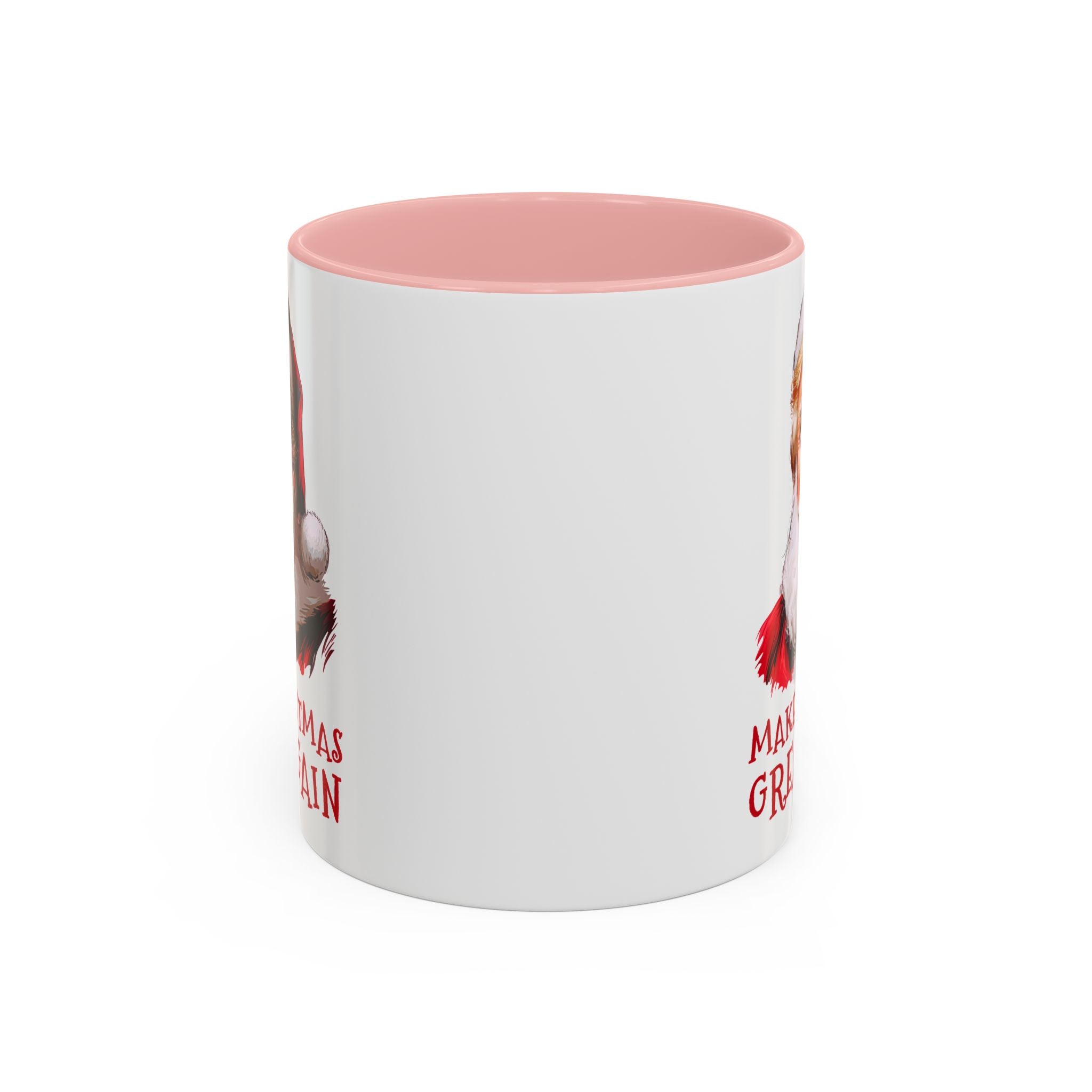 Make Christmas Great Again Mug | Accent Coffee Mug #Trump