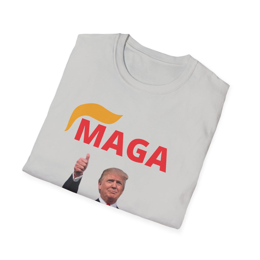 MAGA Thumbs-Up T-Shirt — "THANK GOD!" Political Statement Tee