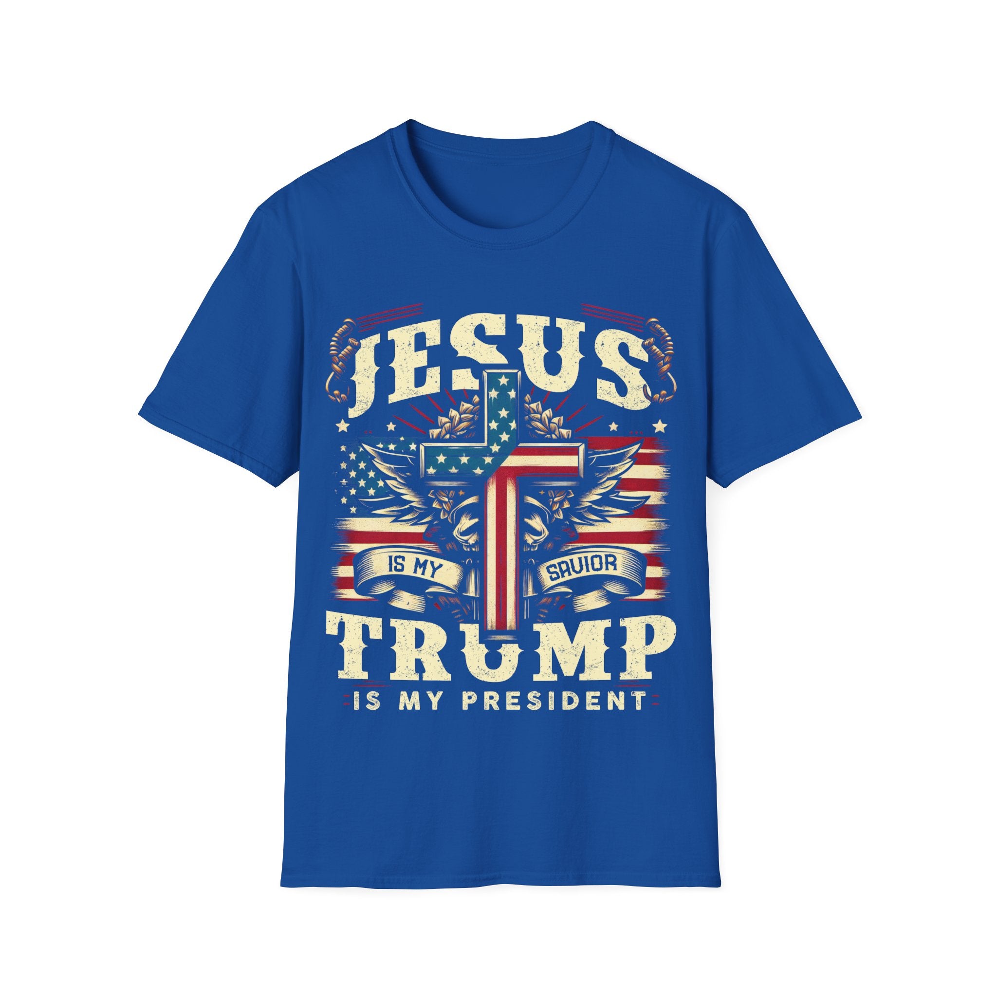 Jesus Is My Savior, Trump Is My President T-Shirt