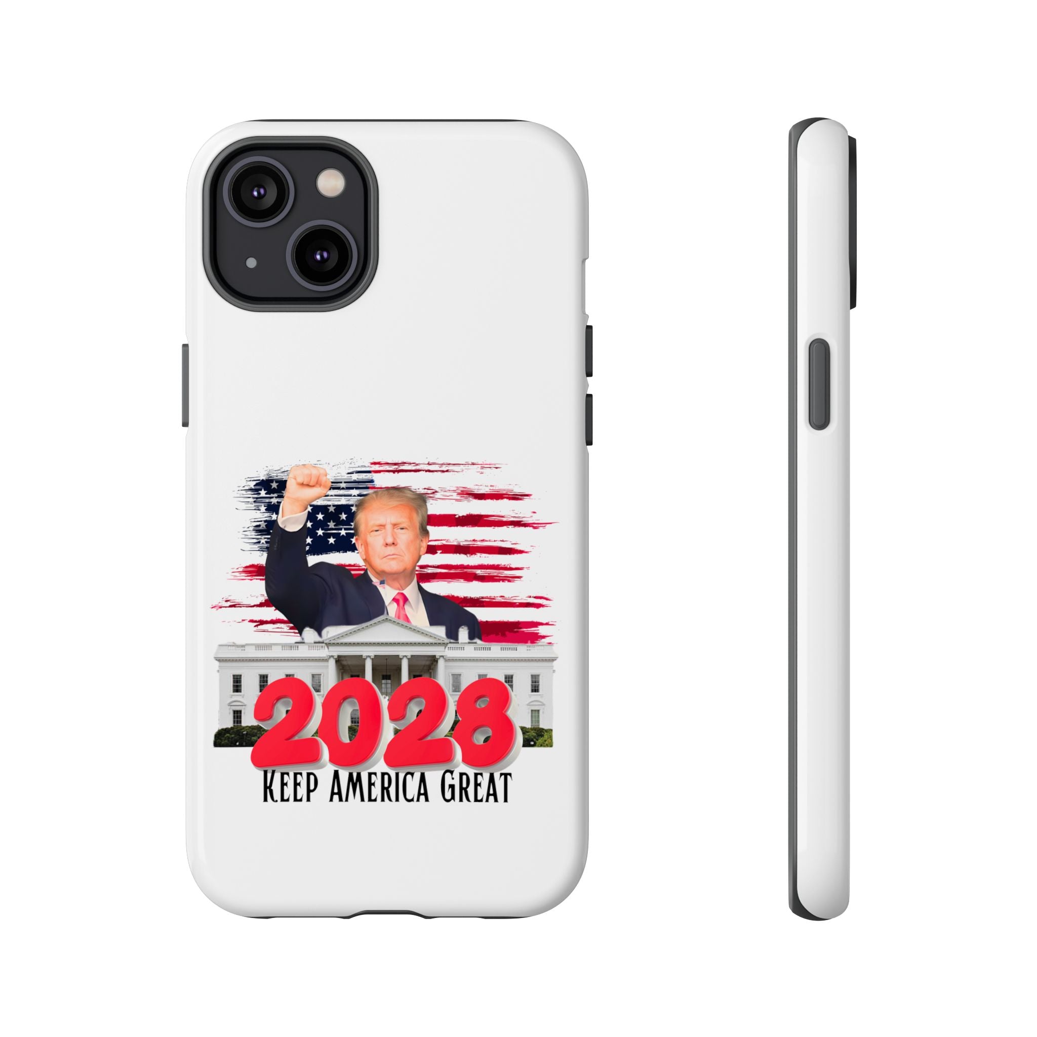 2028 Keep America Great Phone Case | Patriotic Trump Design