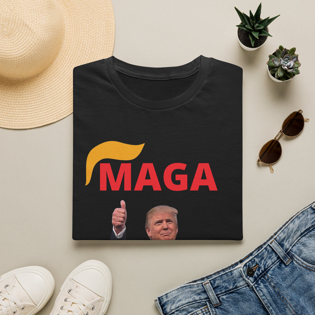 MAGA Thumbs-Up T-Shirt — "THANK GOD!" Political Statement Tee