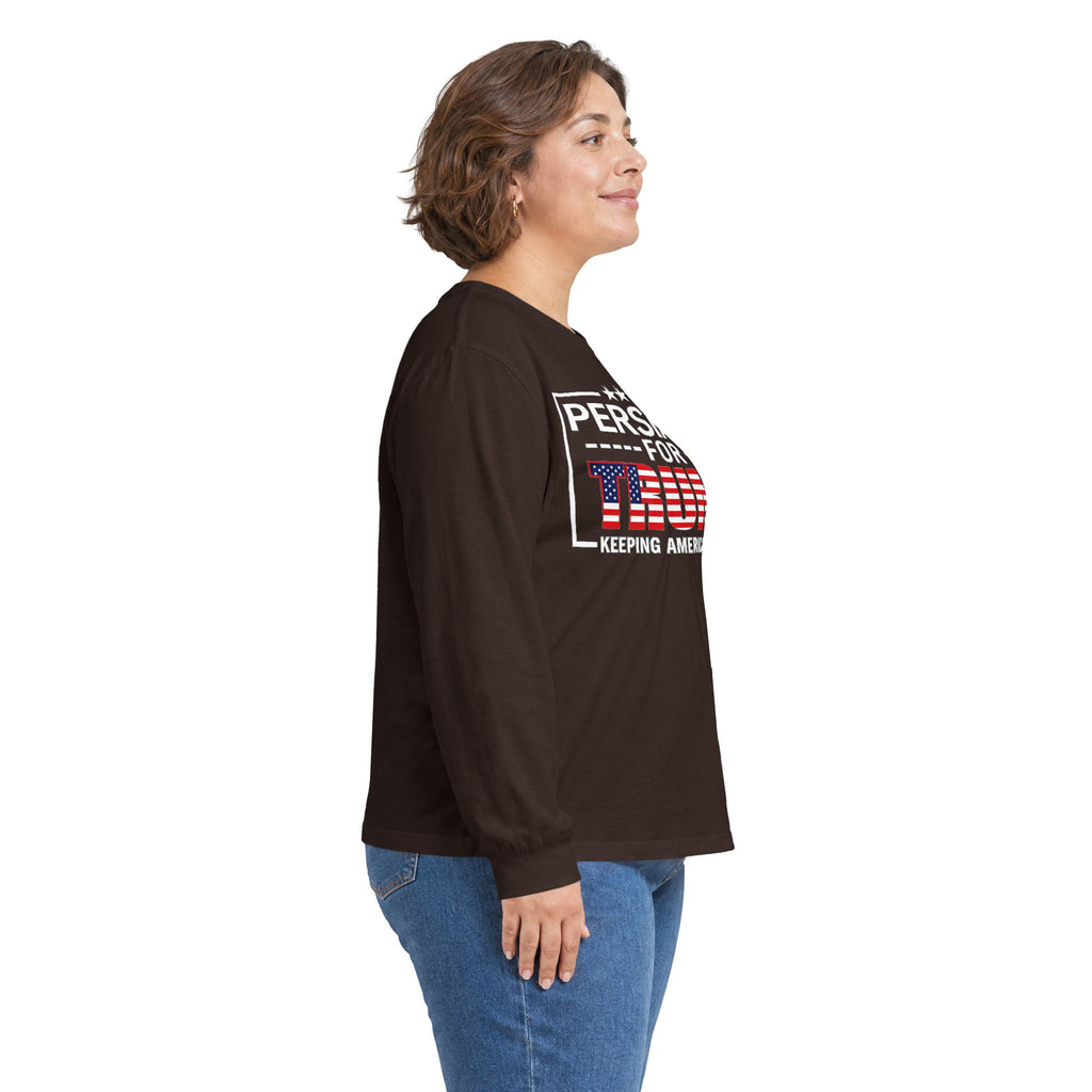 Persians For Trump Long Sleeve Tee — Keeping America Great #Iran #Persia #Trump