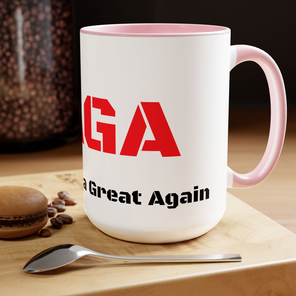 MAGA Two-Tone Coffee Mugs, 15oz