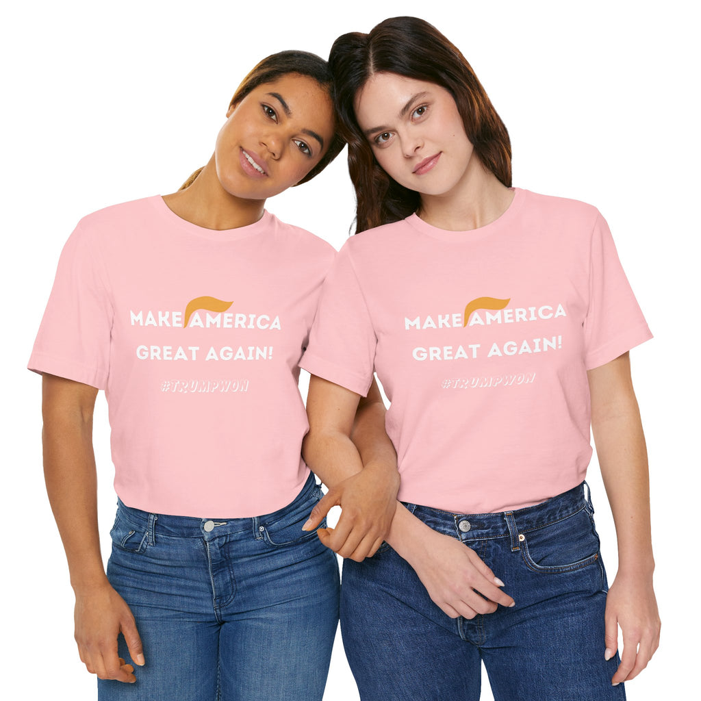Make America Great Again T-Shirt — Retro Hair Icon Political Tee