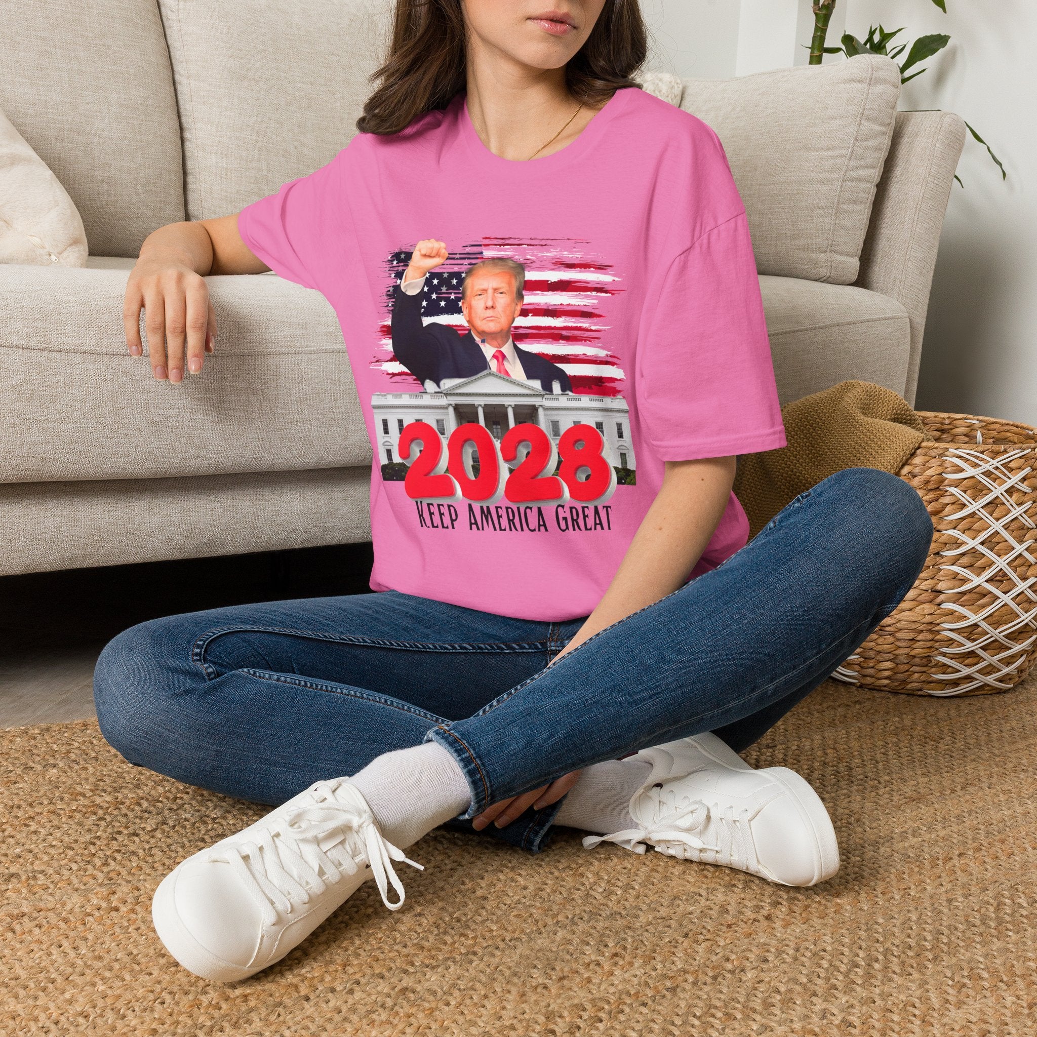 2028 Keep America Great T-Shirt | Patriotic Election Design #Trump