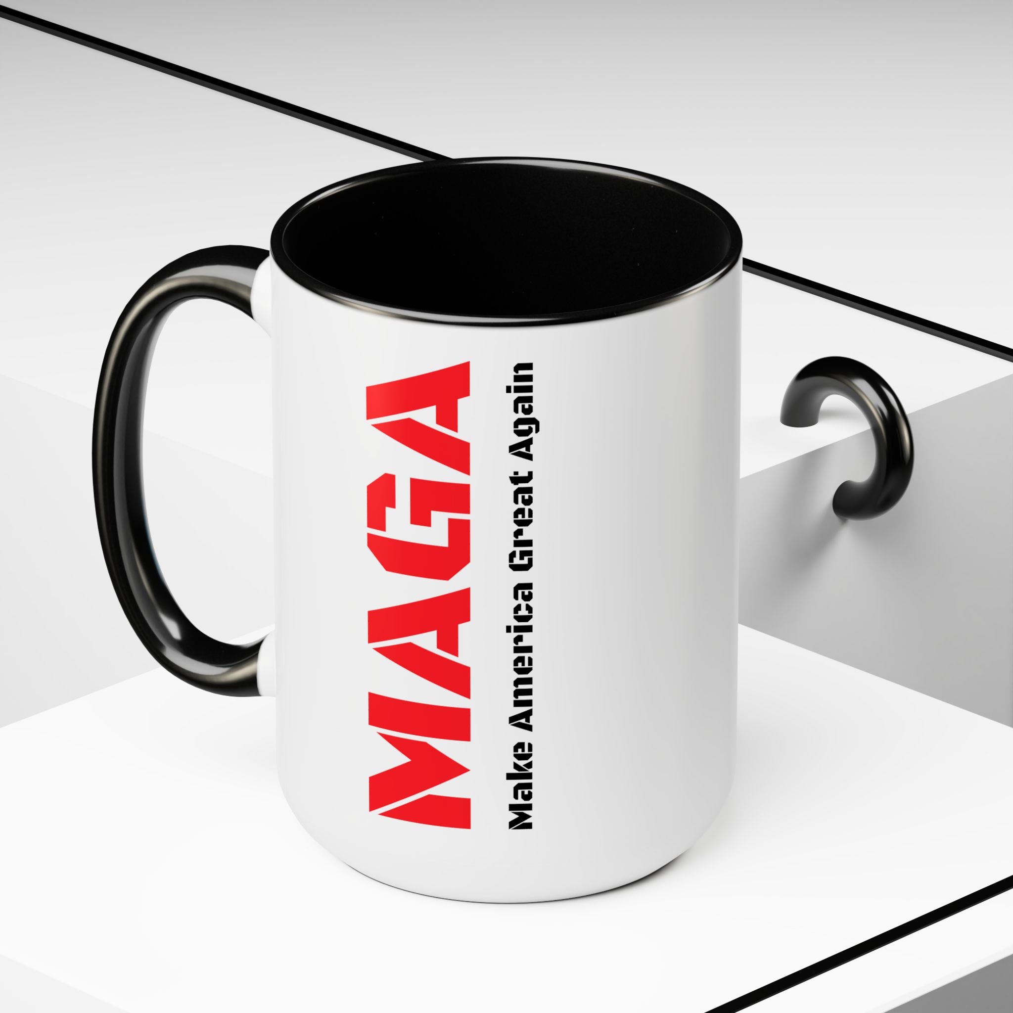 MAGA Two-Tone Coffee Mugs, 15oz