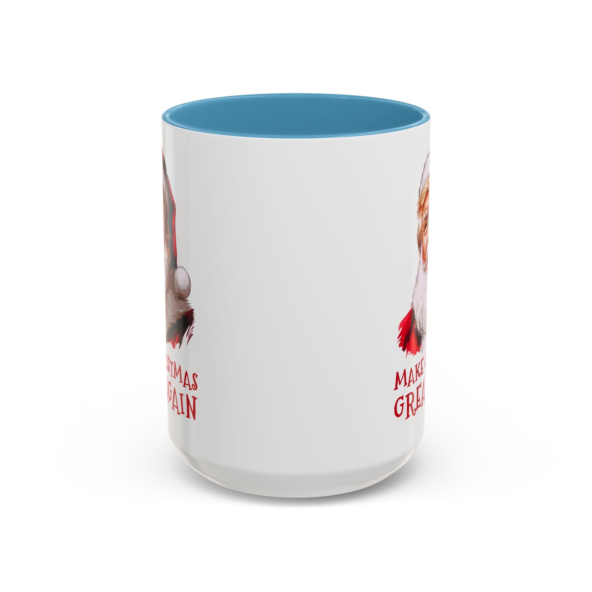 Make Christmas Great Again Mug | Accent Coffee Mug #Trump