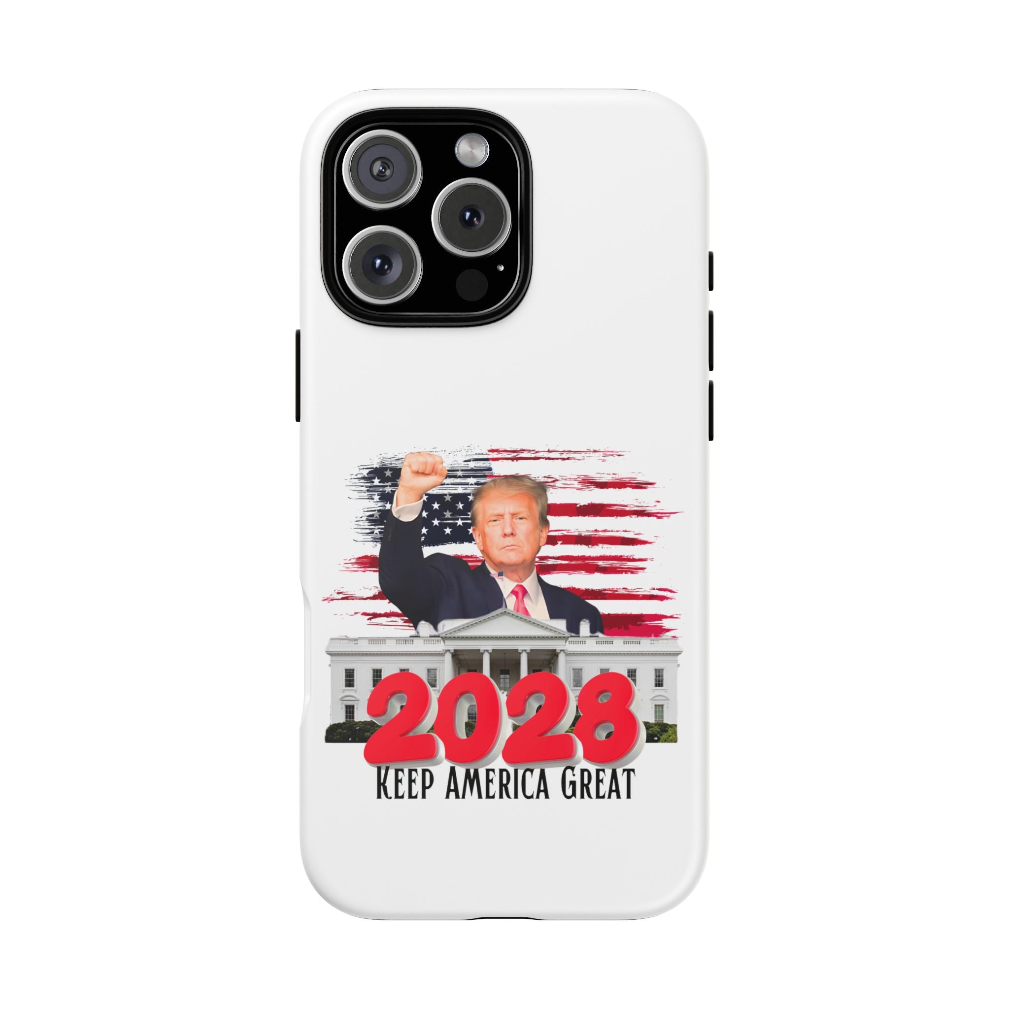 2028 Keep America Great Phone Case | Patriotic Trump Design