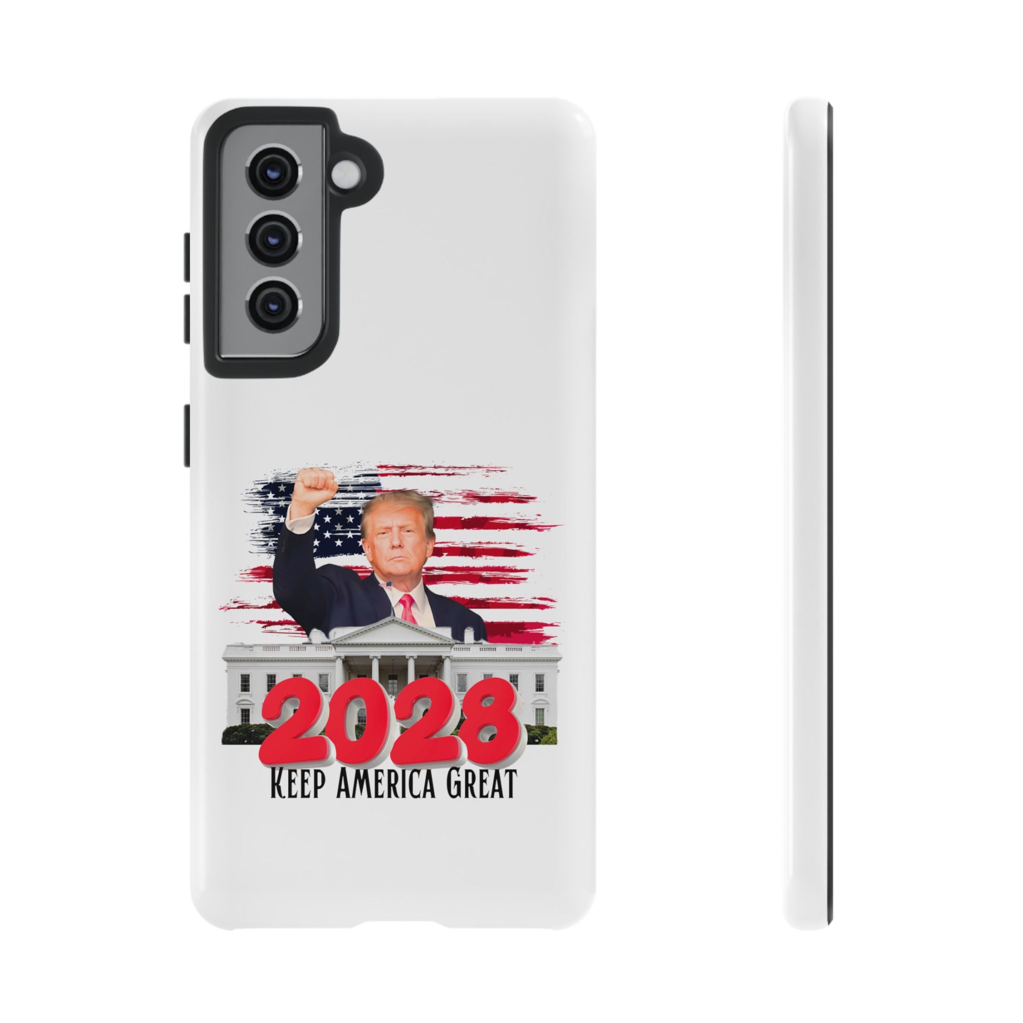 2028 Keep America Great Phone Case | Patriotic Trump Design