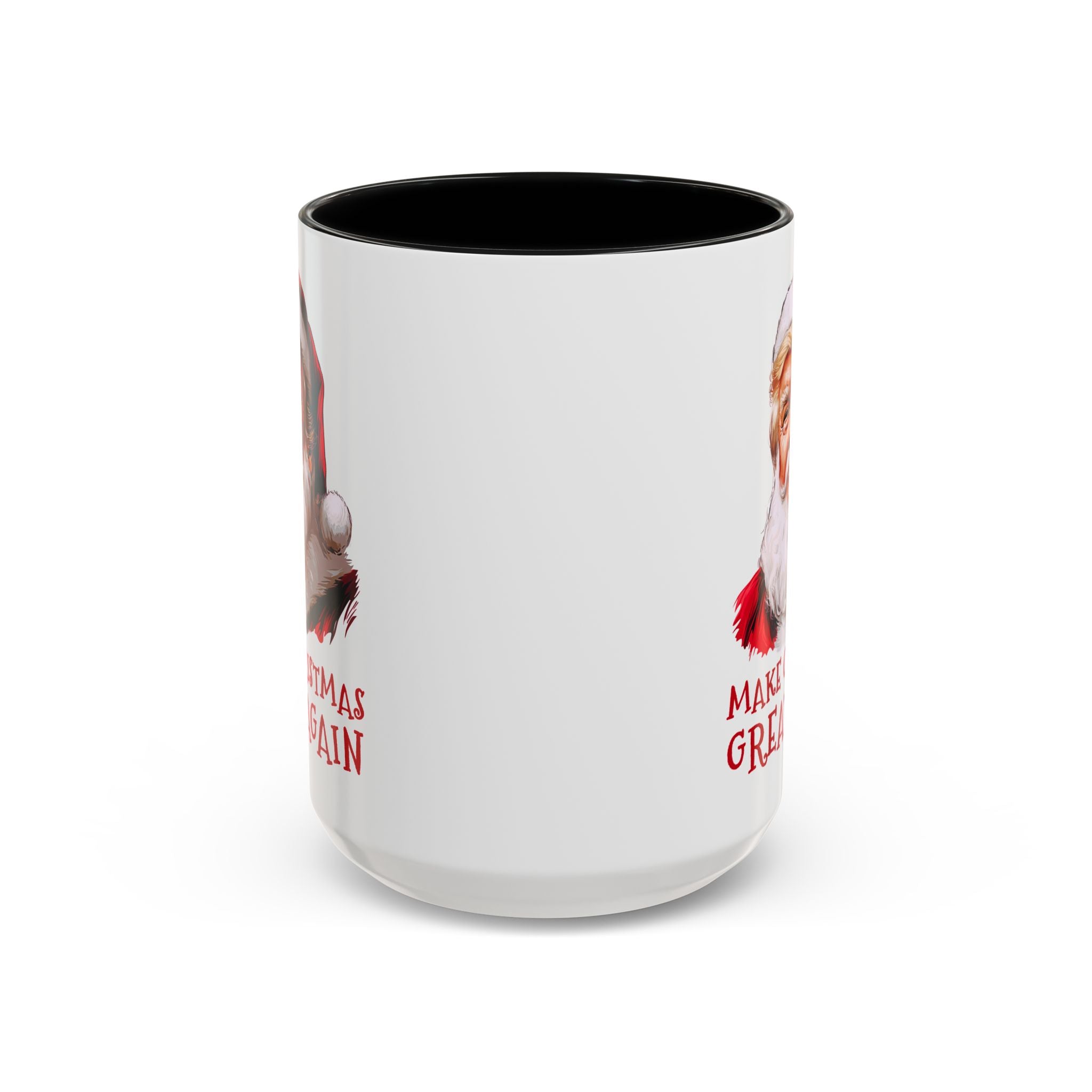 Make Christmas Great Again Mug | Accent Coffee Mug #Trump