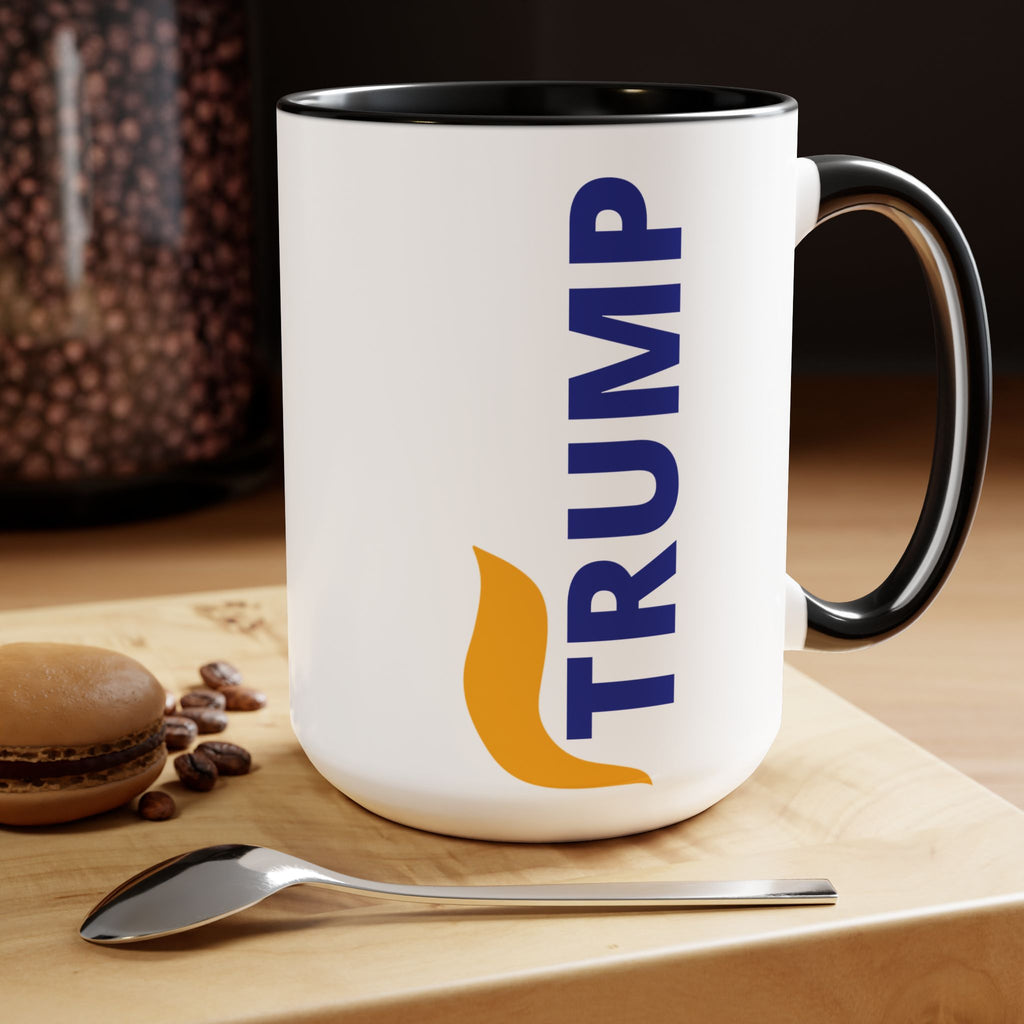 TRUMP / Two-Tone Coffee Mugs, 15oz