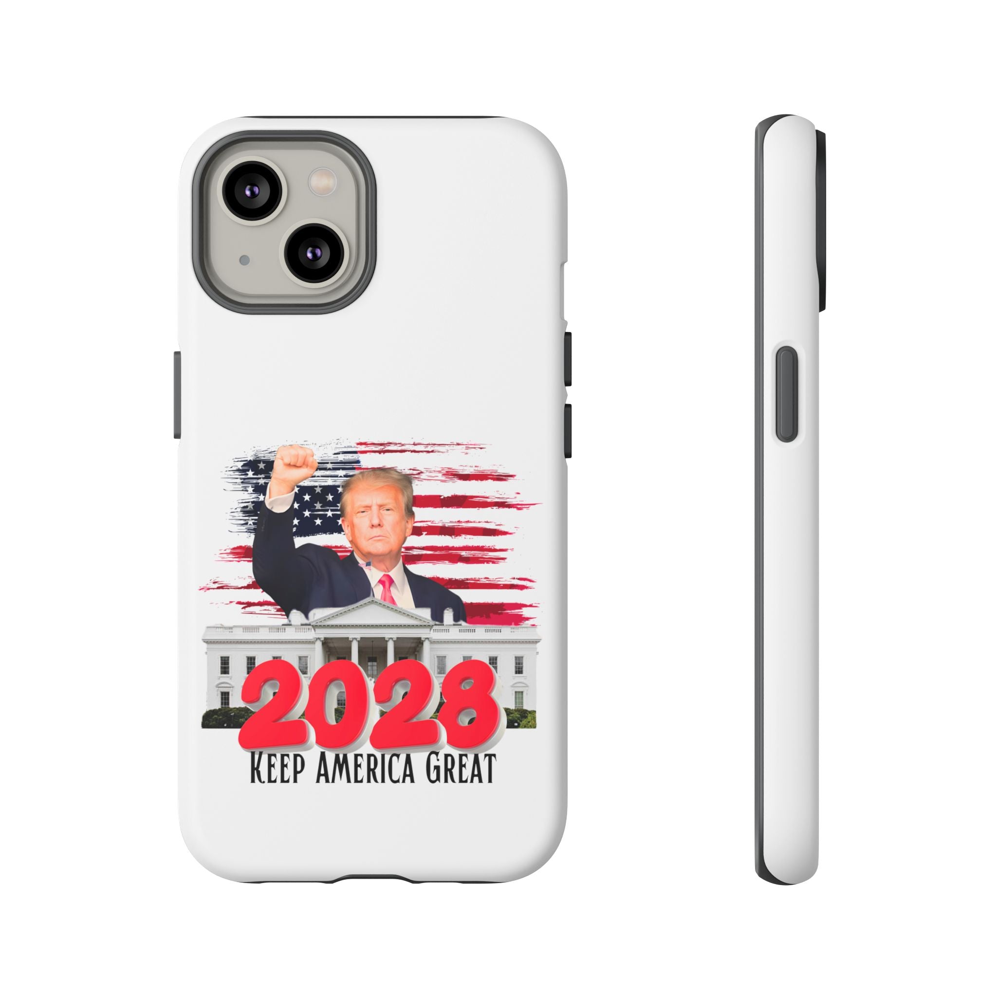 2028 Keep America Great Phone Case | Patriotic Trump Design