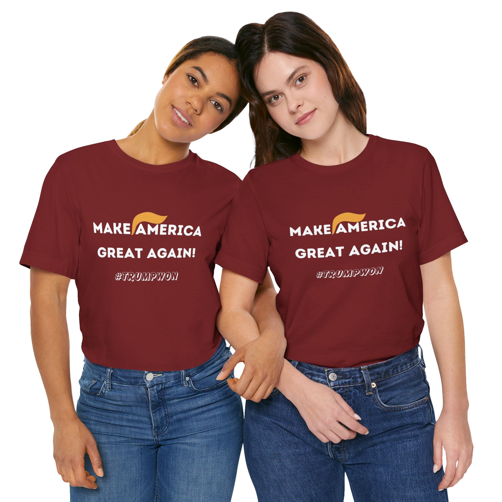 Make America Great Again T-Shirt — Retro Hair Icon Political Tee