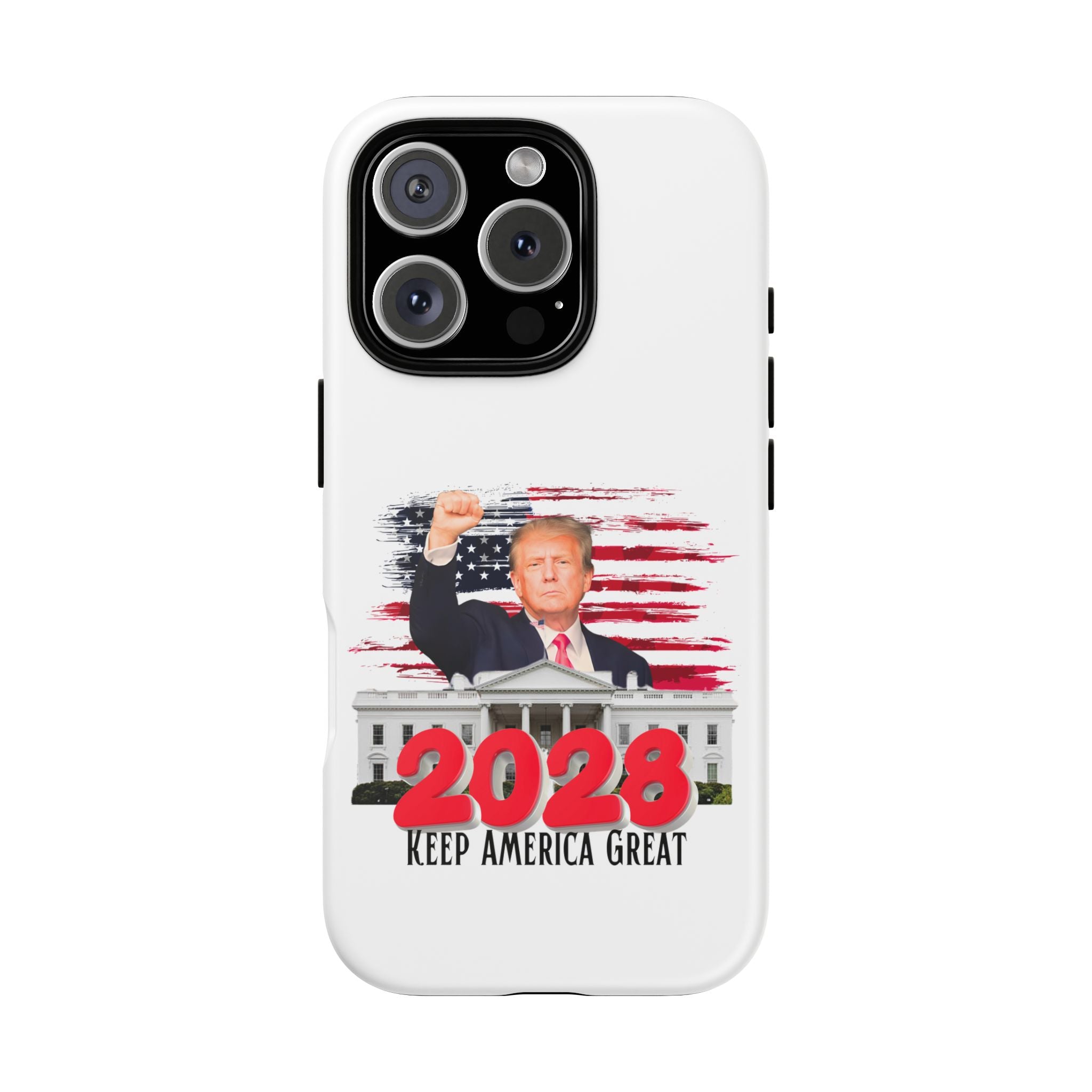 2028 Keep America Great Phone Case | Patriotic Trump Design