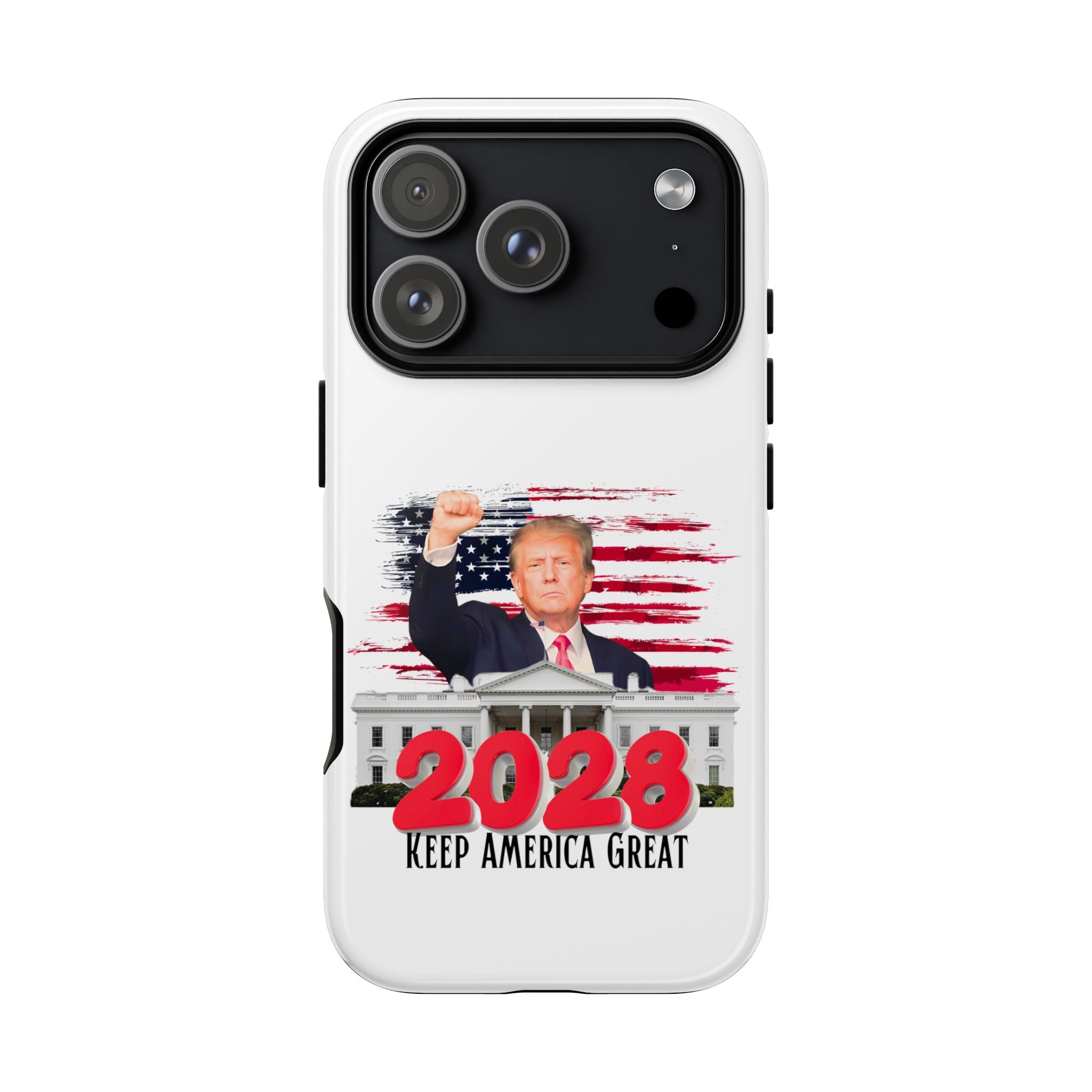 2028 Keep America Great Phone Case | Patriotic Trump Design