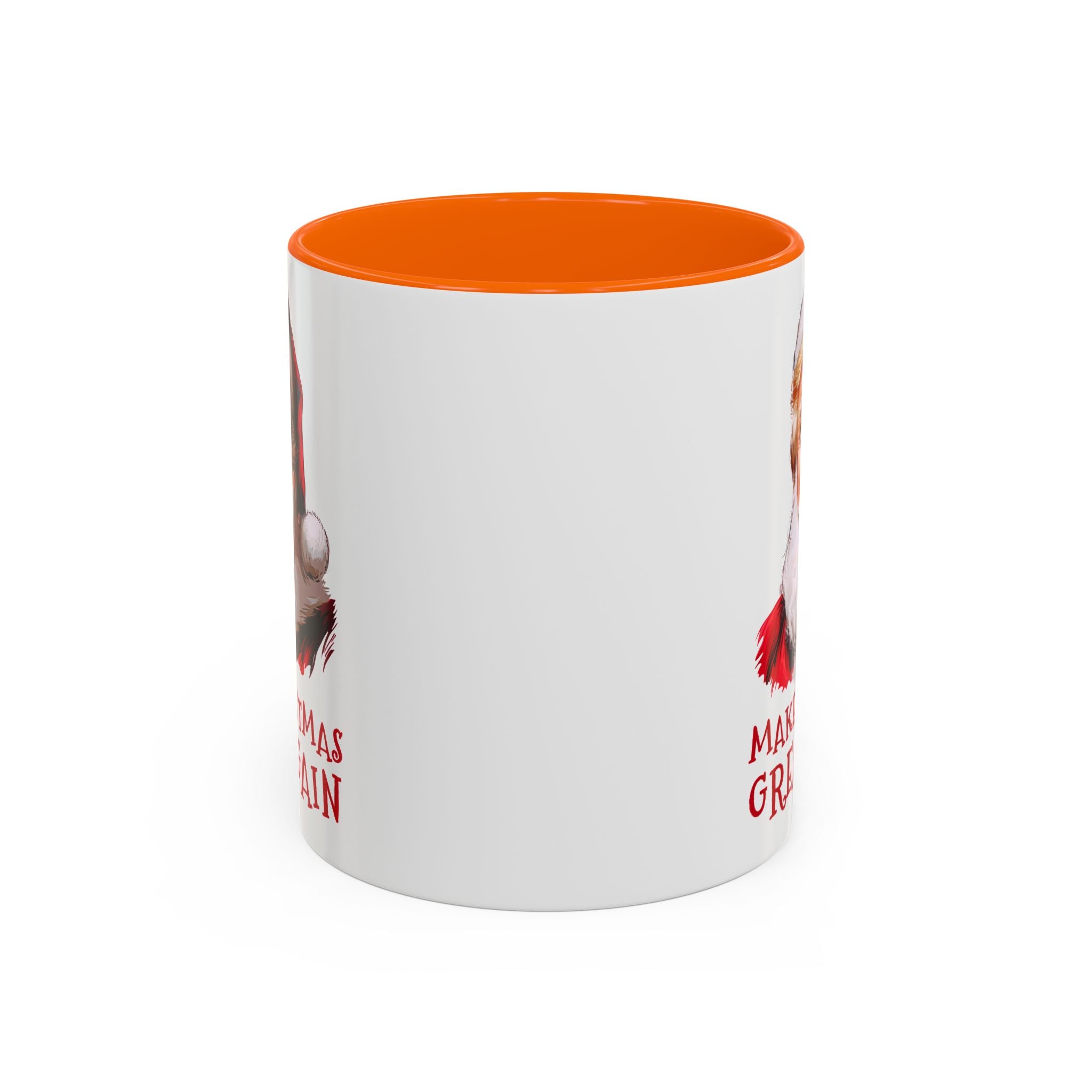 Make Christmas Great Again Mug | Accent Coffee Mug #Trump