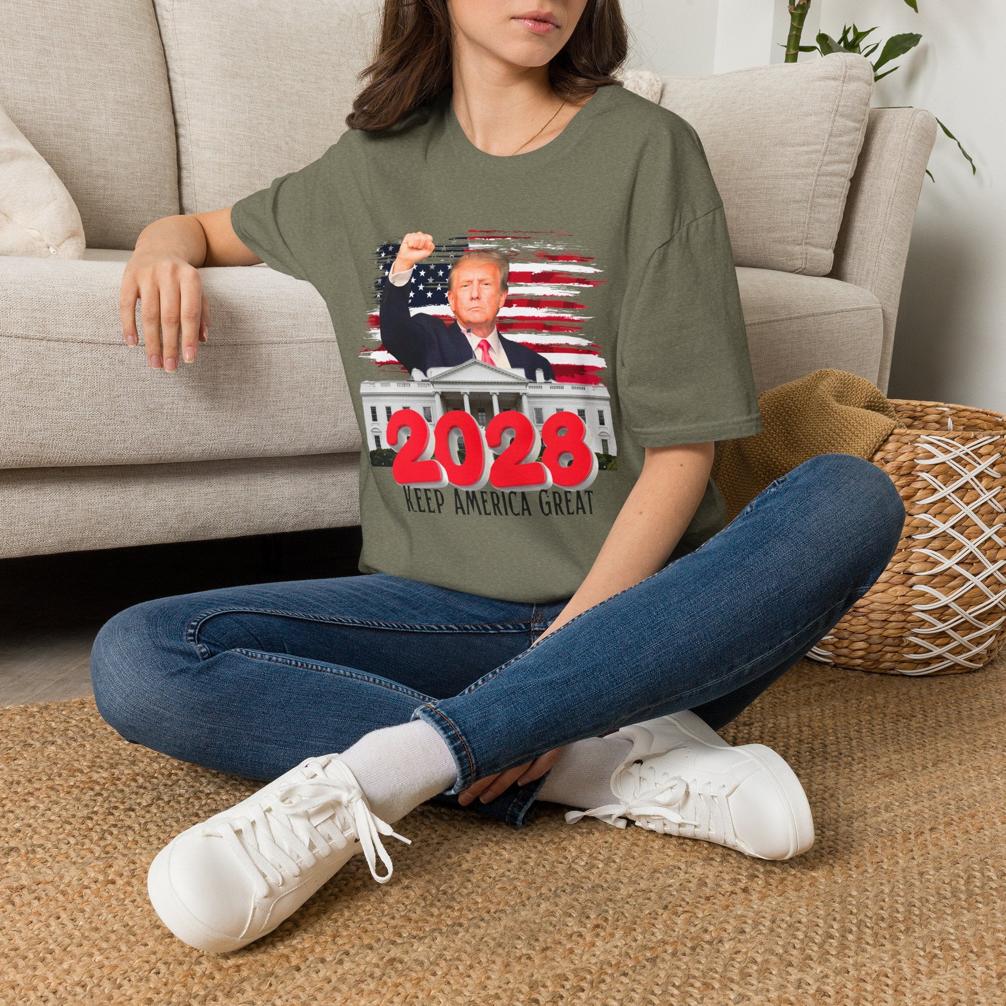 2028 Keep America Great T-Shirt | Patriotic Election Design #Trump