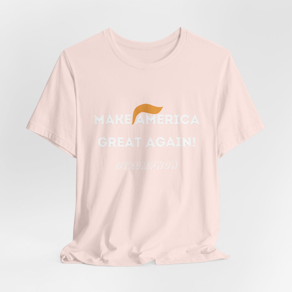 Make America Great Again T-Shirt — Retro Hair Icon Political Tee