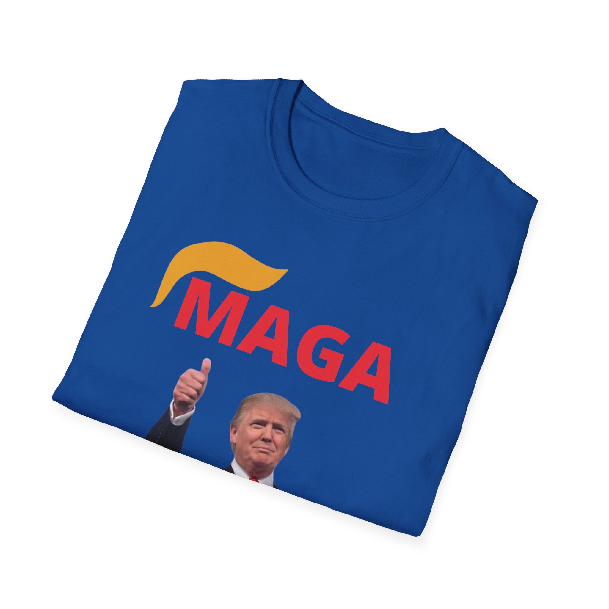 MAGA Thumbs-Up T-Shirt — "THANK GOD!" Political Statement Tee