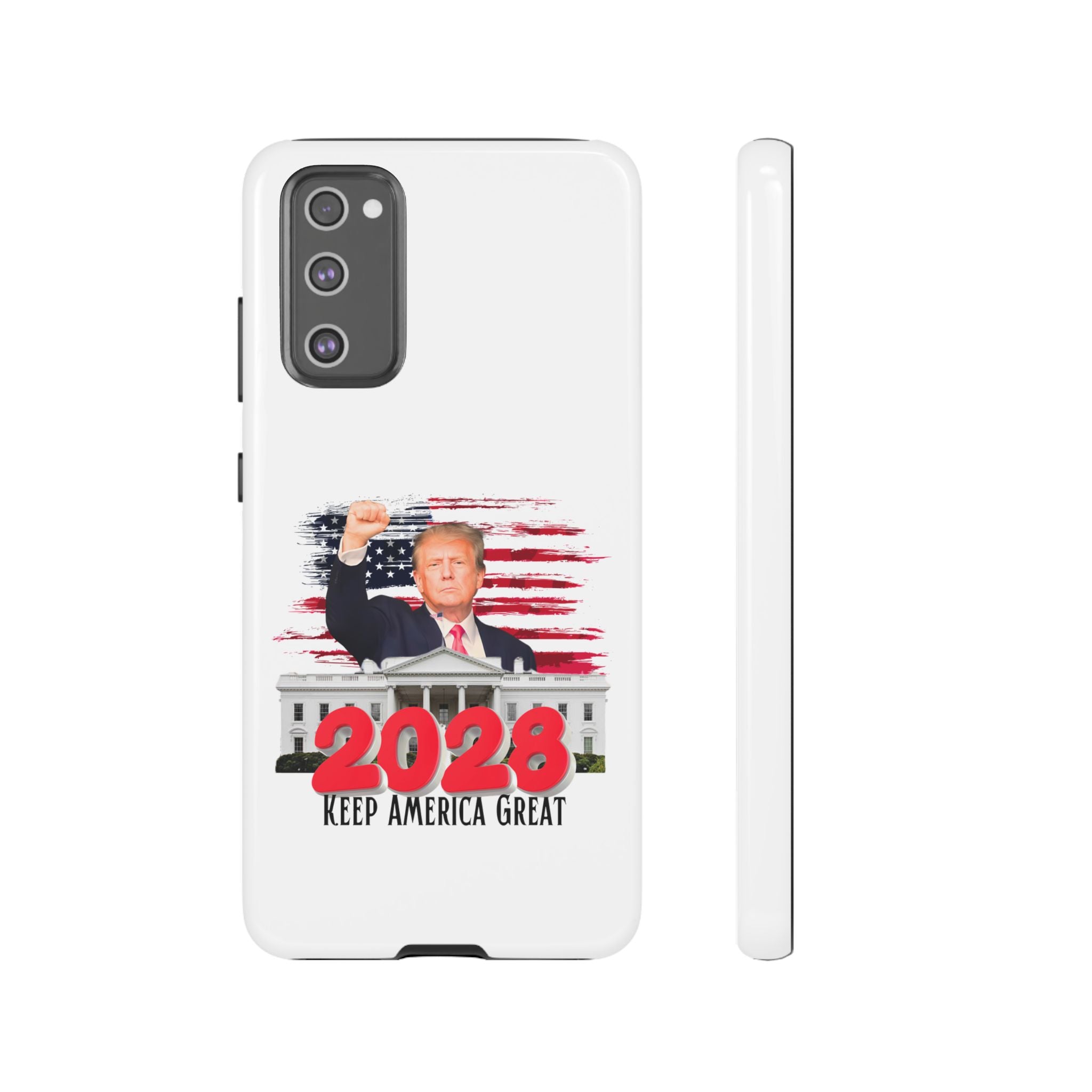 2028 Keep America Great Phone Case | Patriotic Trump Design