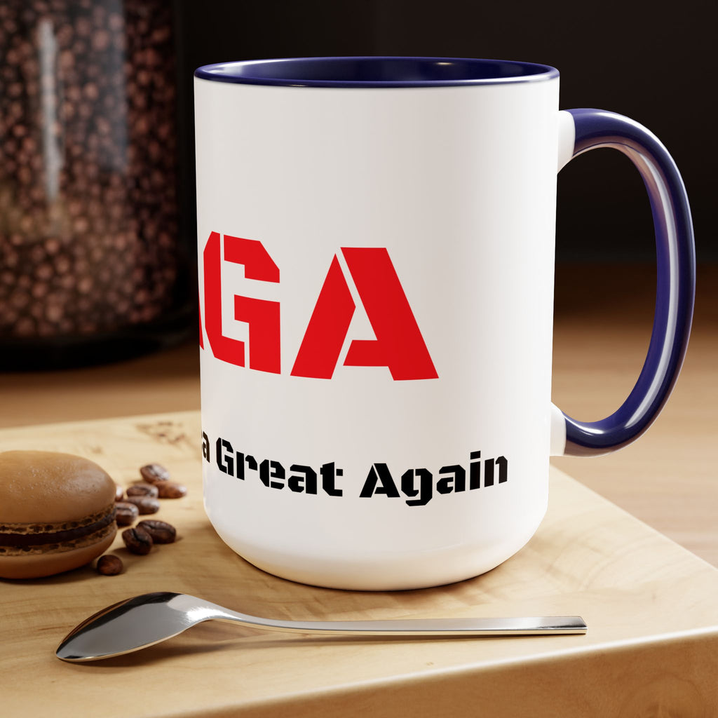 MAGA Two-Tone Coffee Mugs, 15oz