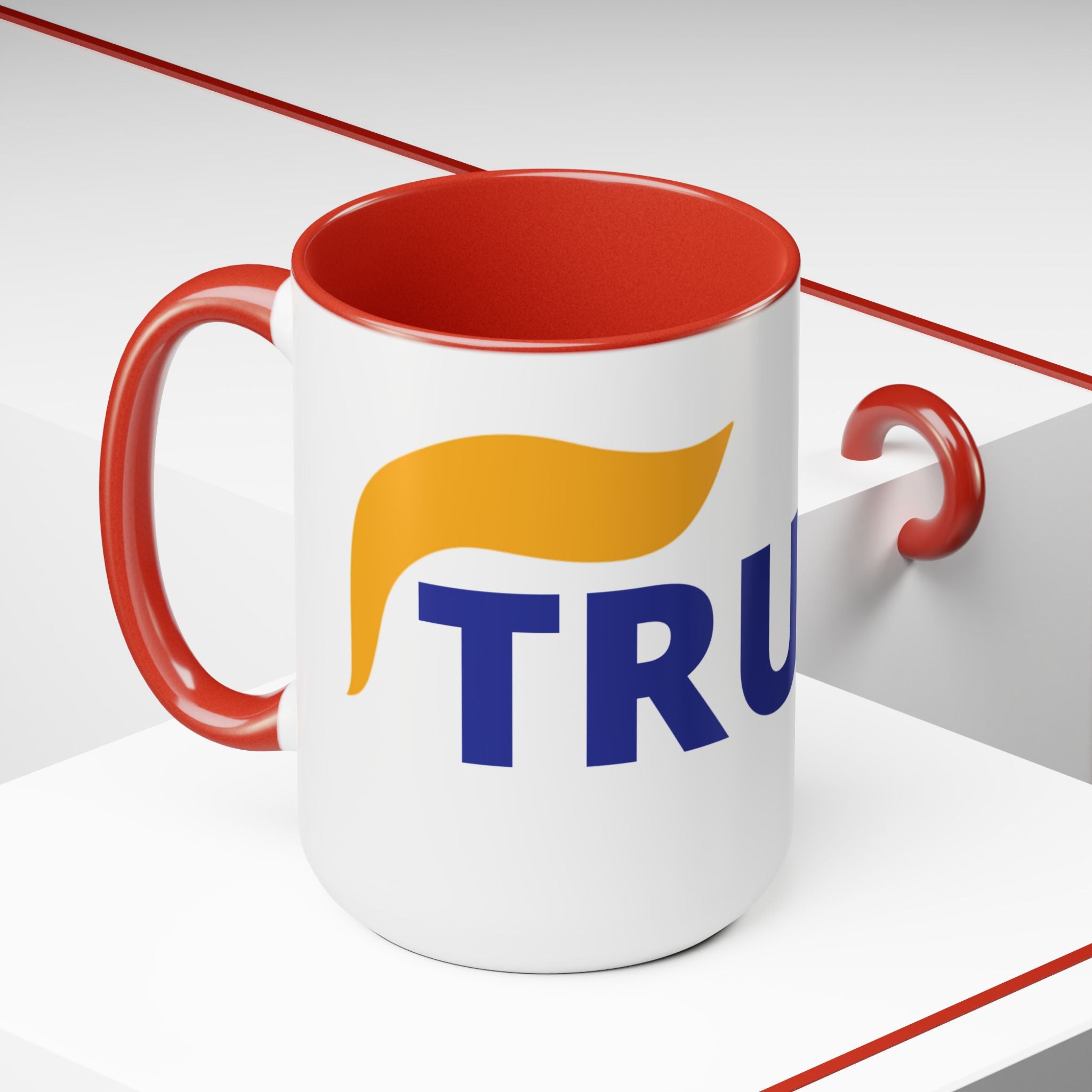 TRUMP / Two-Tone Coffee Mugs, 15oz
