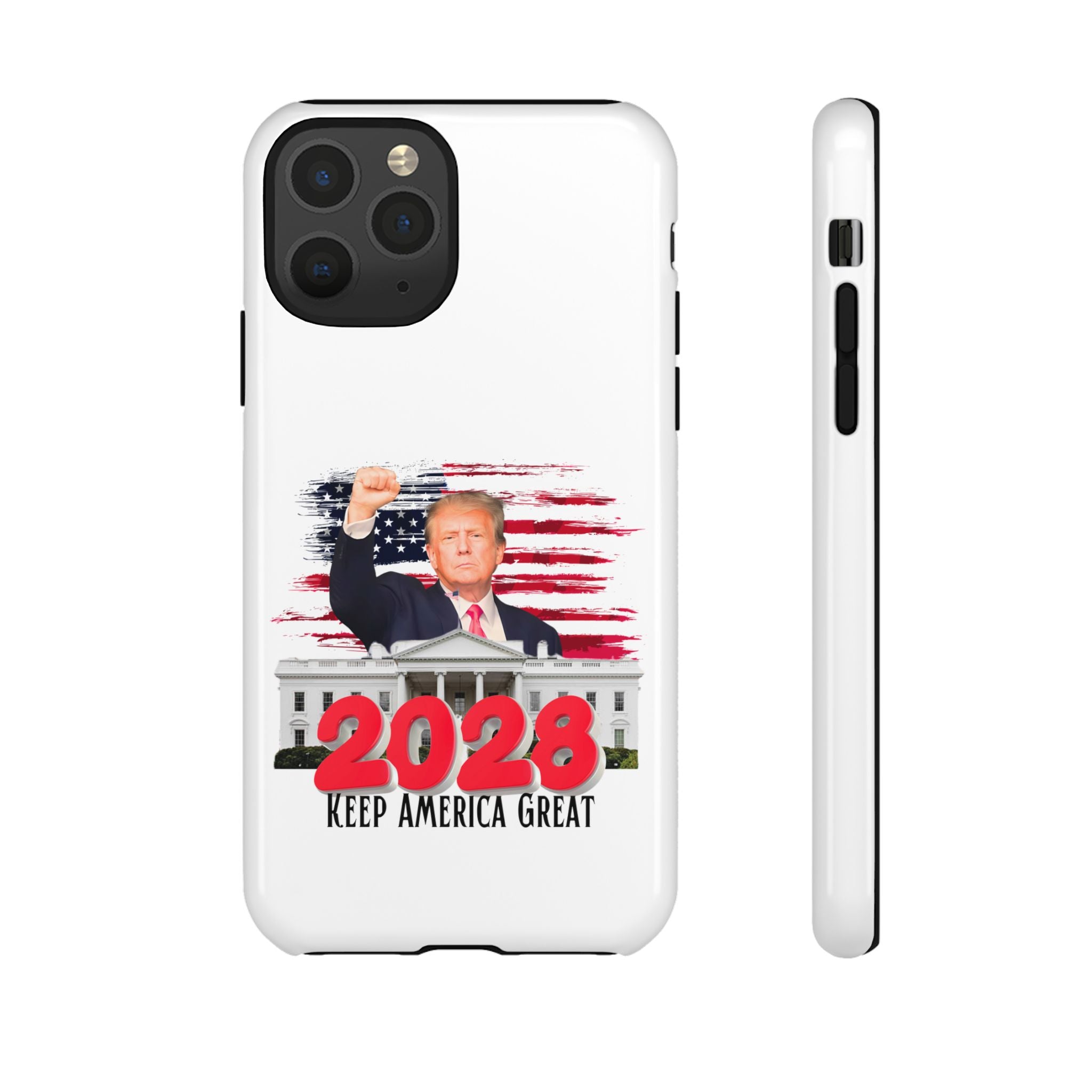 2028 Keep America Great Phone Case | Patriotic Trump Design