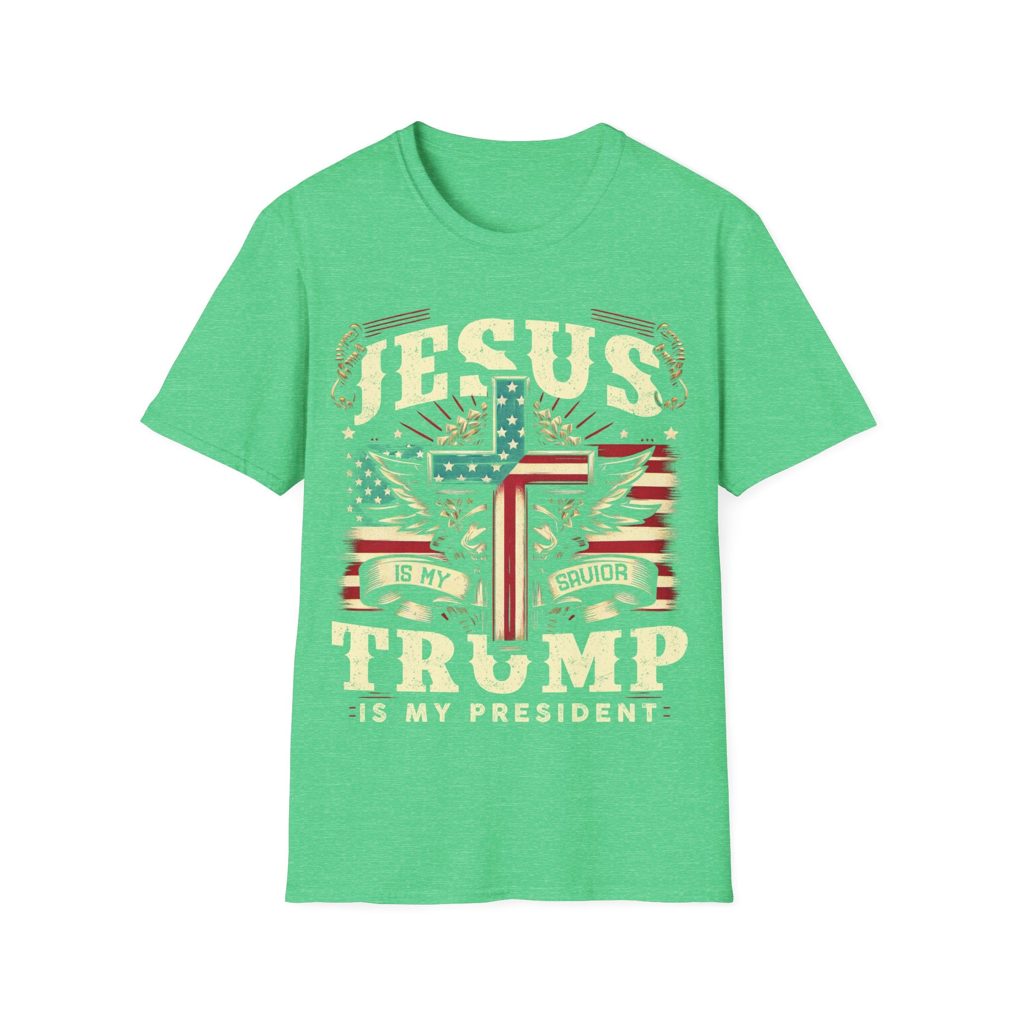 Jesus Is My Savior, Trump Is My President T-Shirt