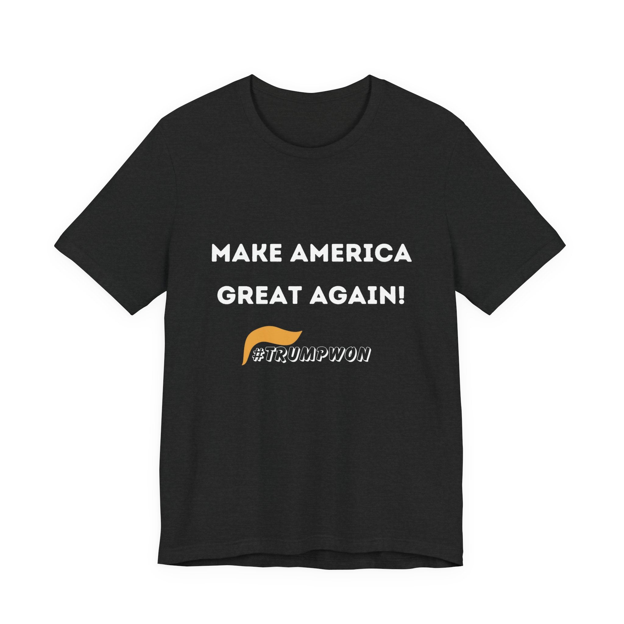 Make America Great Again #TrumpWon Unisex Jersey Short Sleeve Tee
