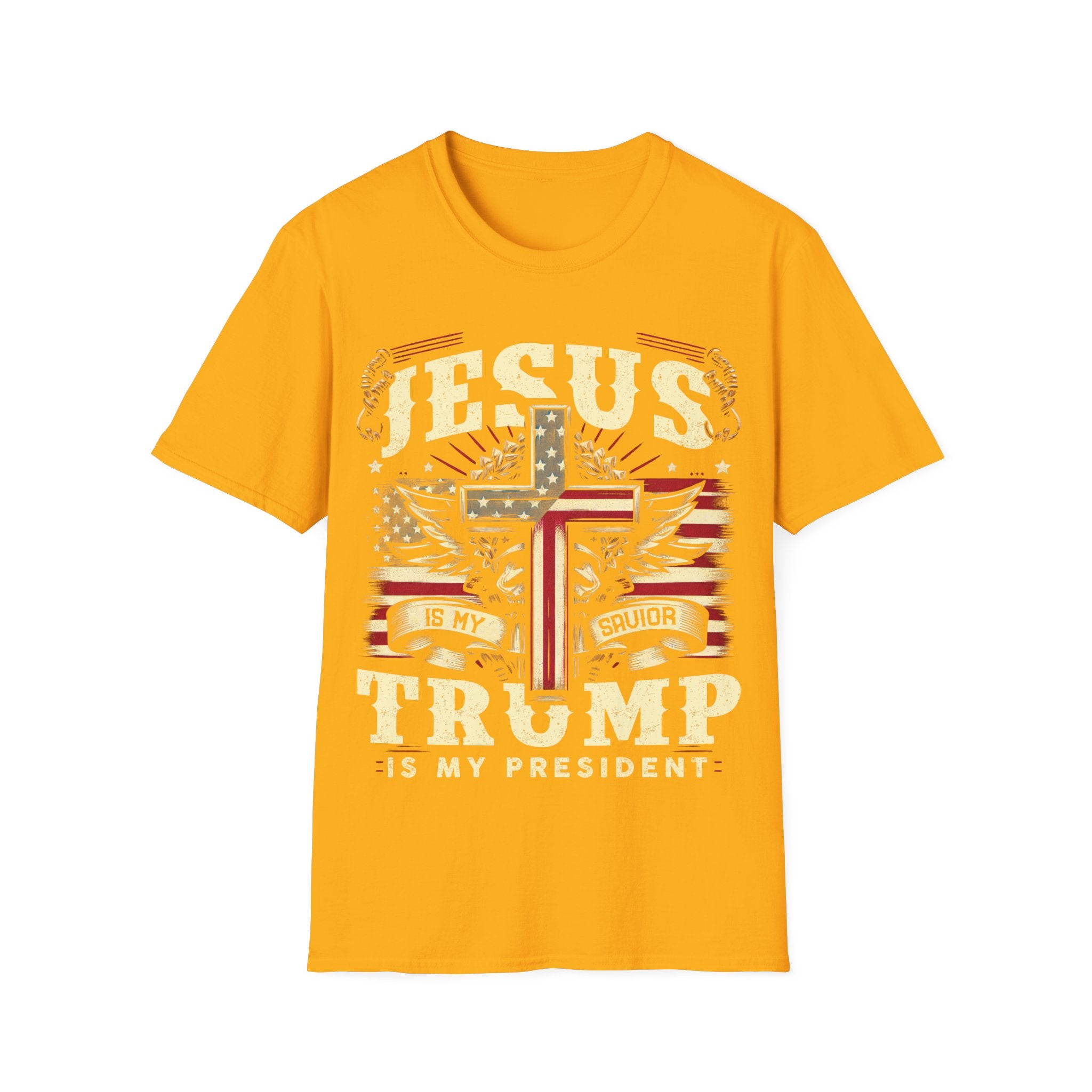 Jesus Is My Savior, Trump Is My President T-Shirt
