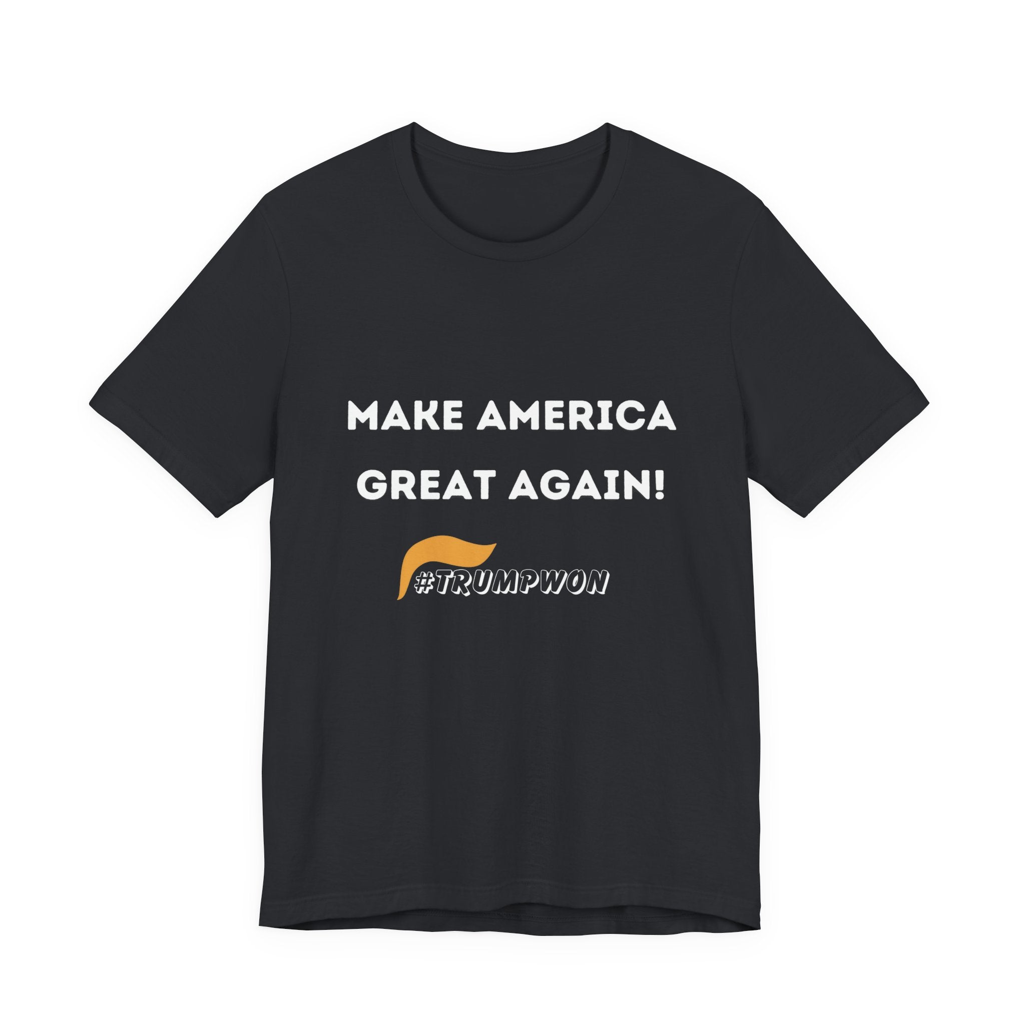 Make America Great Again #TrumpWon Unisex Jersey Short Sleeve Tee