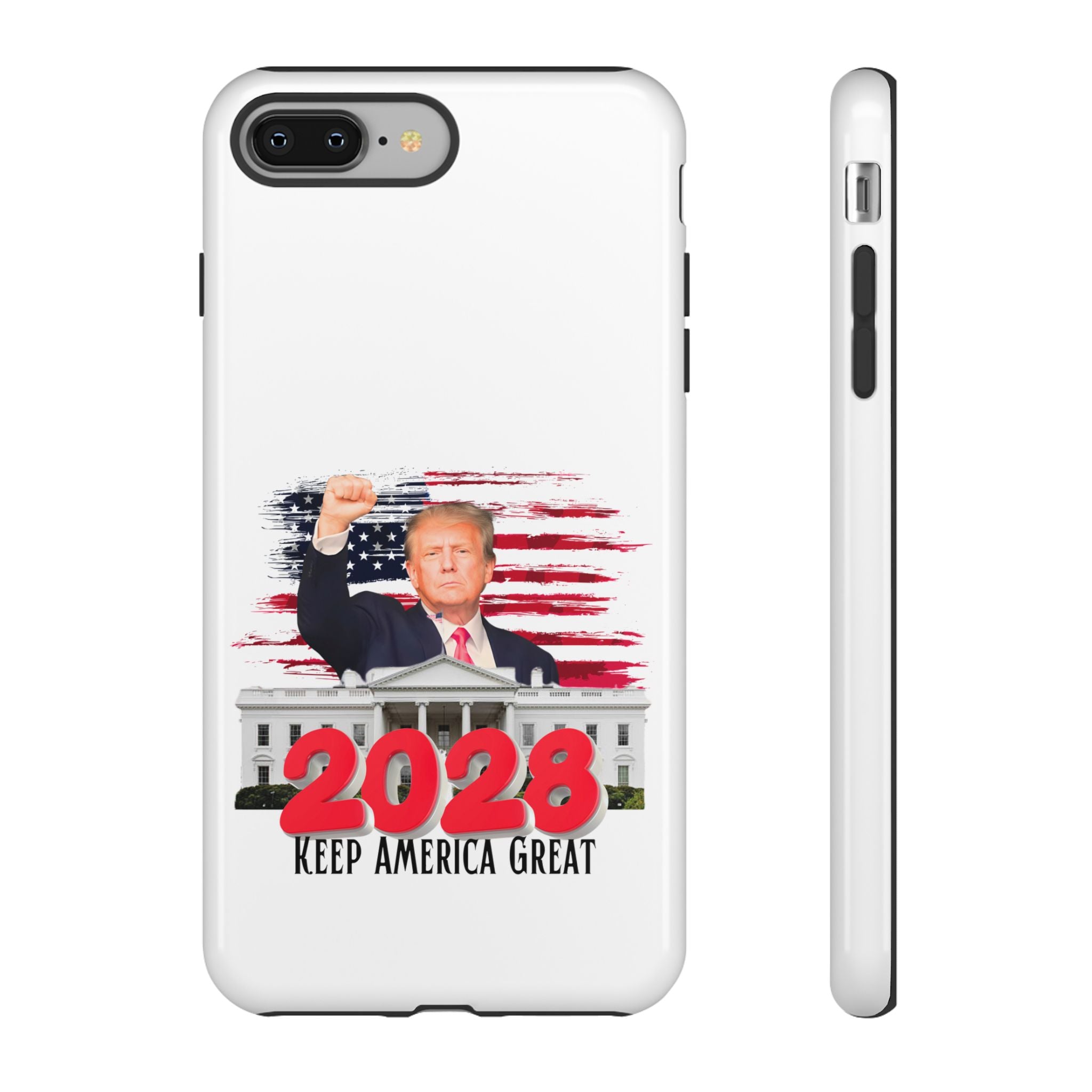2028 Keep America Great Phone Case | Patriotic Trump Design