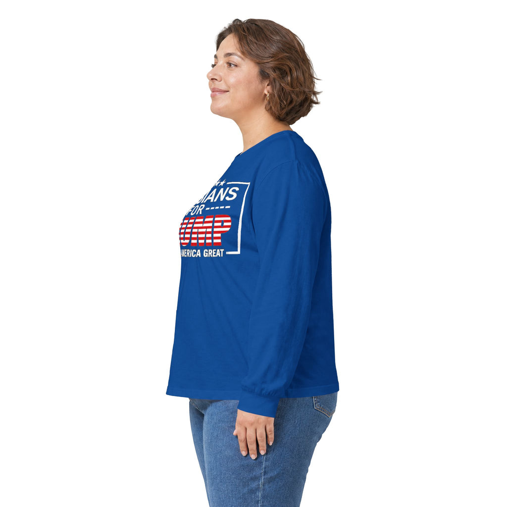 Persians For Trump Long Sleeve Tee — Keeping America Great #Iran #Persia #Trump