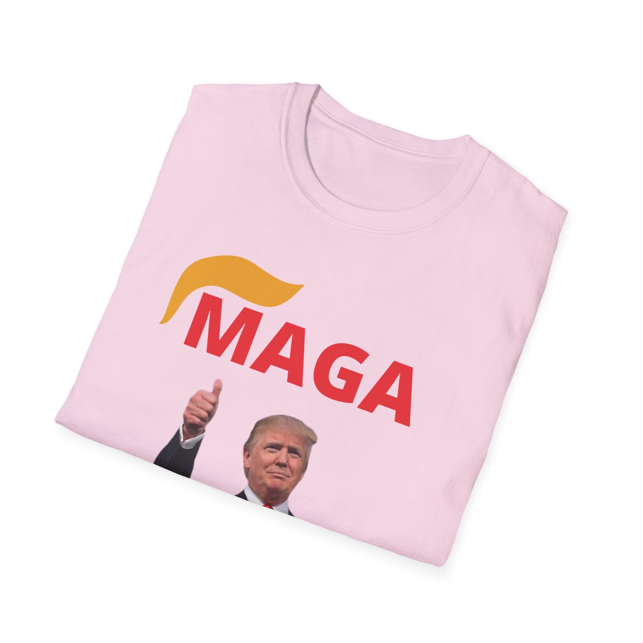 MAGA Thumbs-Up T-Shirt — "THANK GOD!" Political Statement Tee