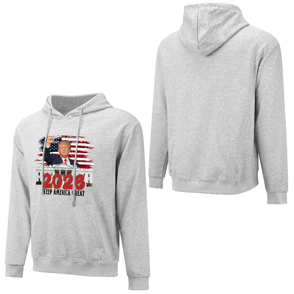 Keep America Great Trump 2028 New Pure cotton hooded sweater FREE SHIPPING