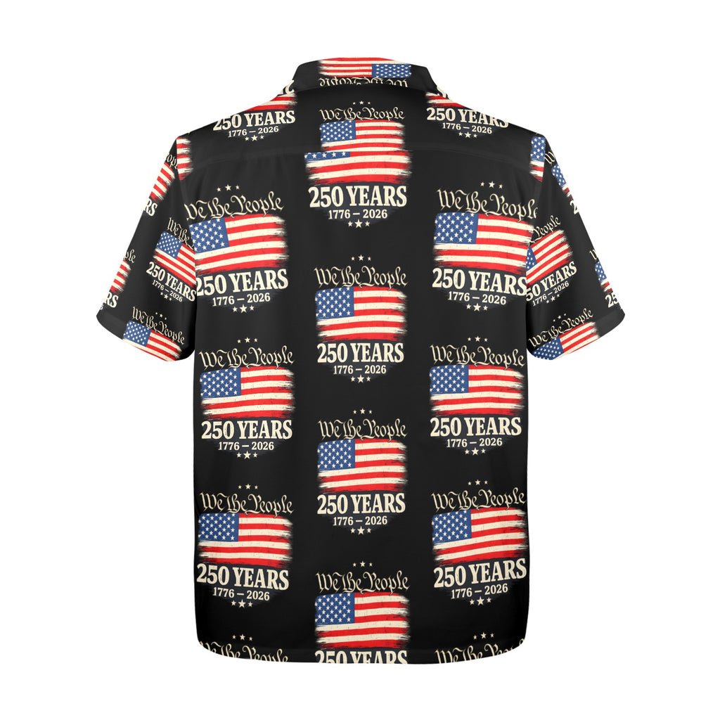 Men's All Over Print Hawaiian Shirt Made In USA Ships to USA Only
