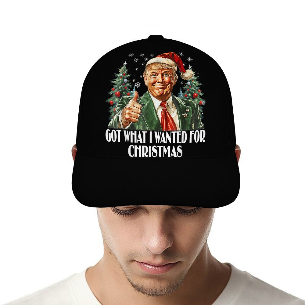 Got What i wanted for Christmas Baseball Cap #Trump #Christmas