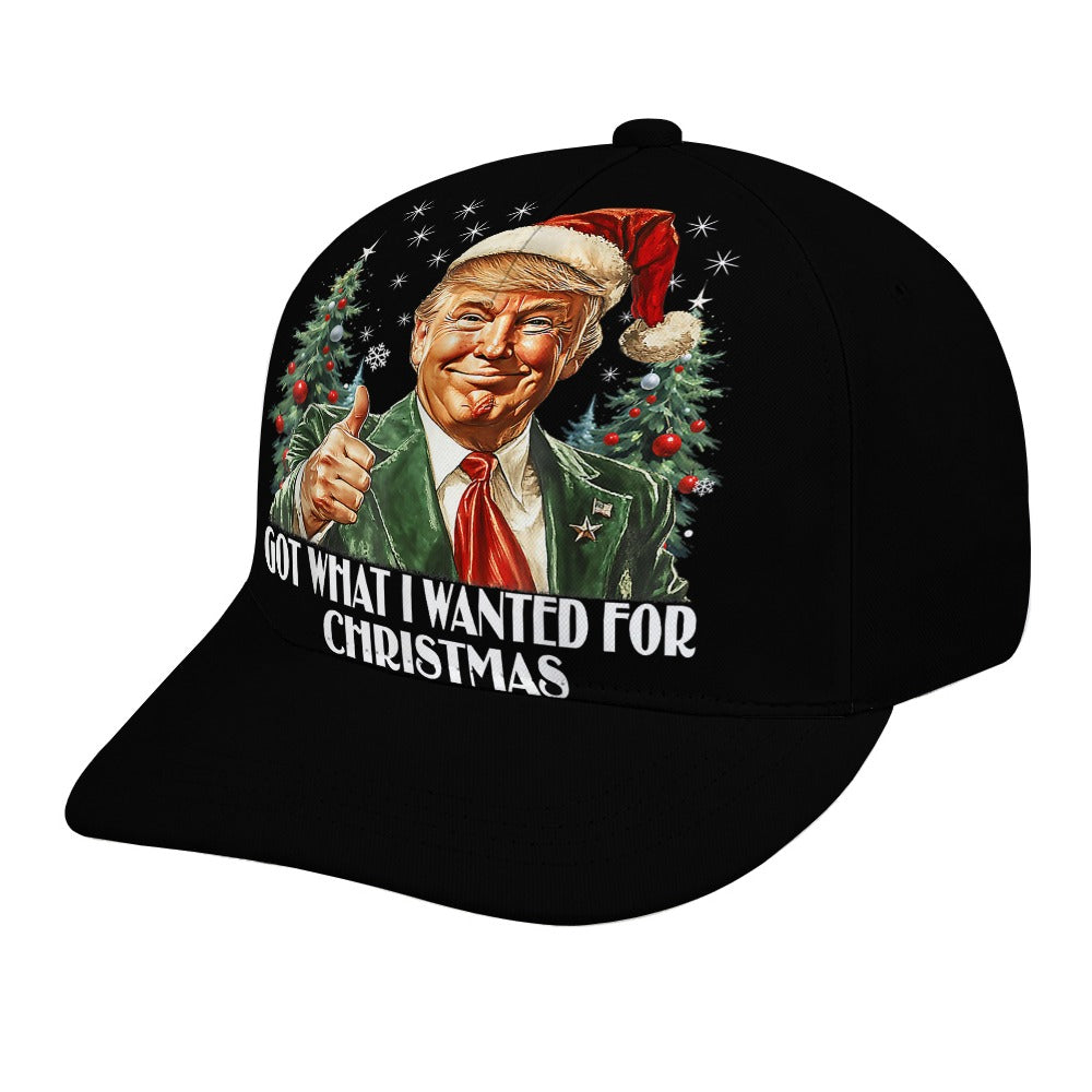 Got What i wanted for Christmas Baseball Cap #Trump #Christmas